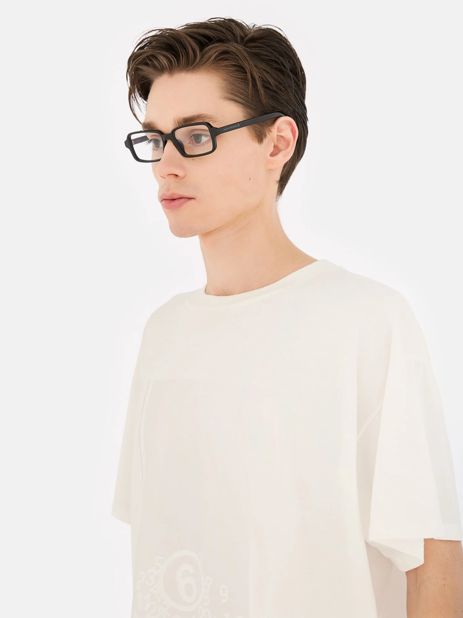 Очки MM6 Maison Margiela Lunettes 10 Optiques Noires