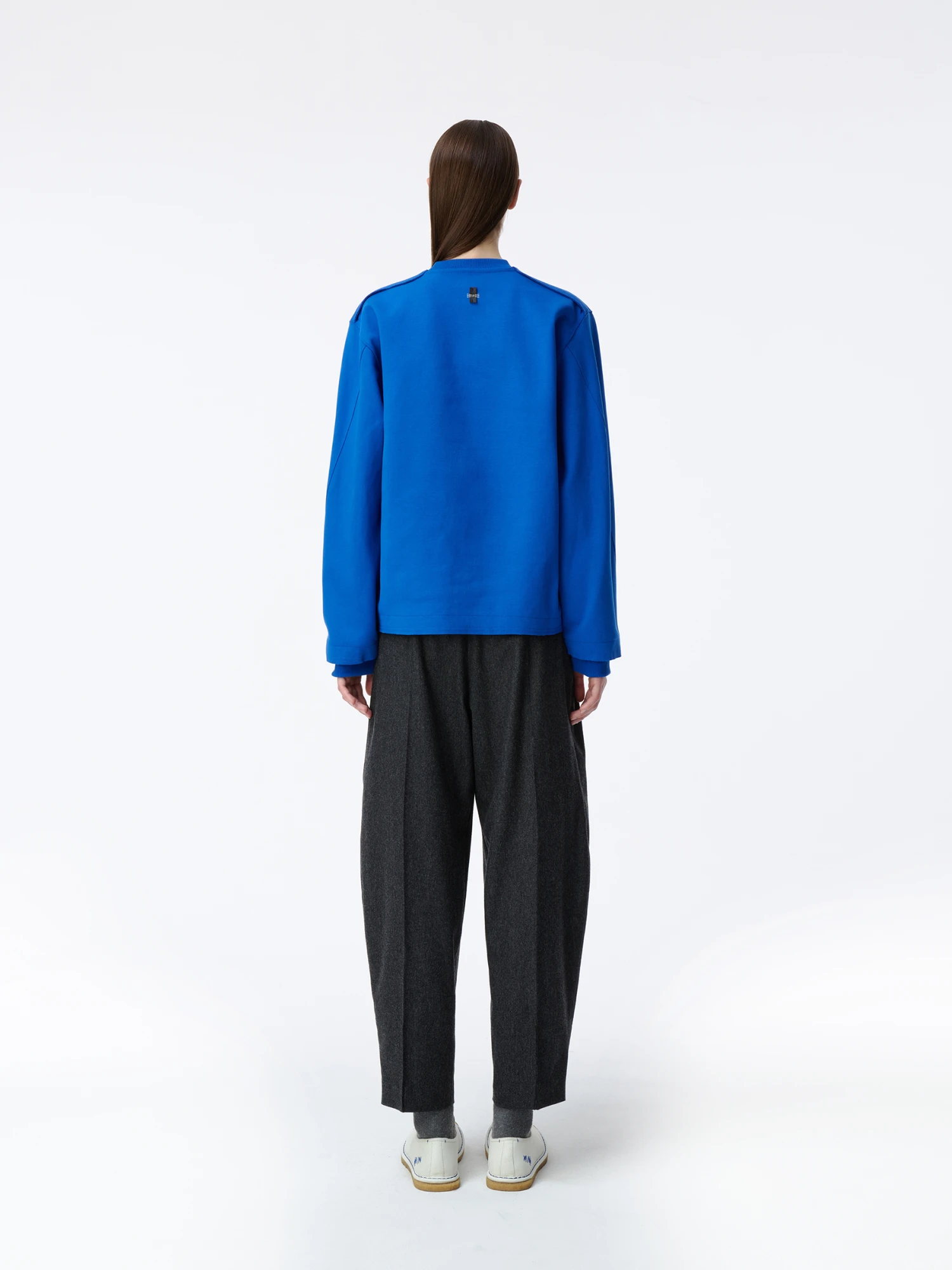 Свитшот ADERERROR Post Human Sweatshirt Product. 42 Blue
