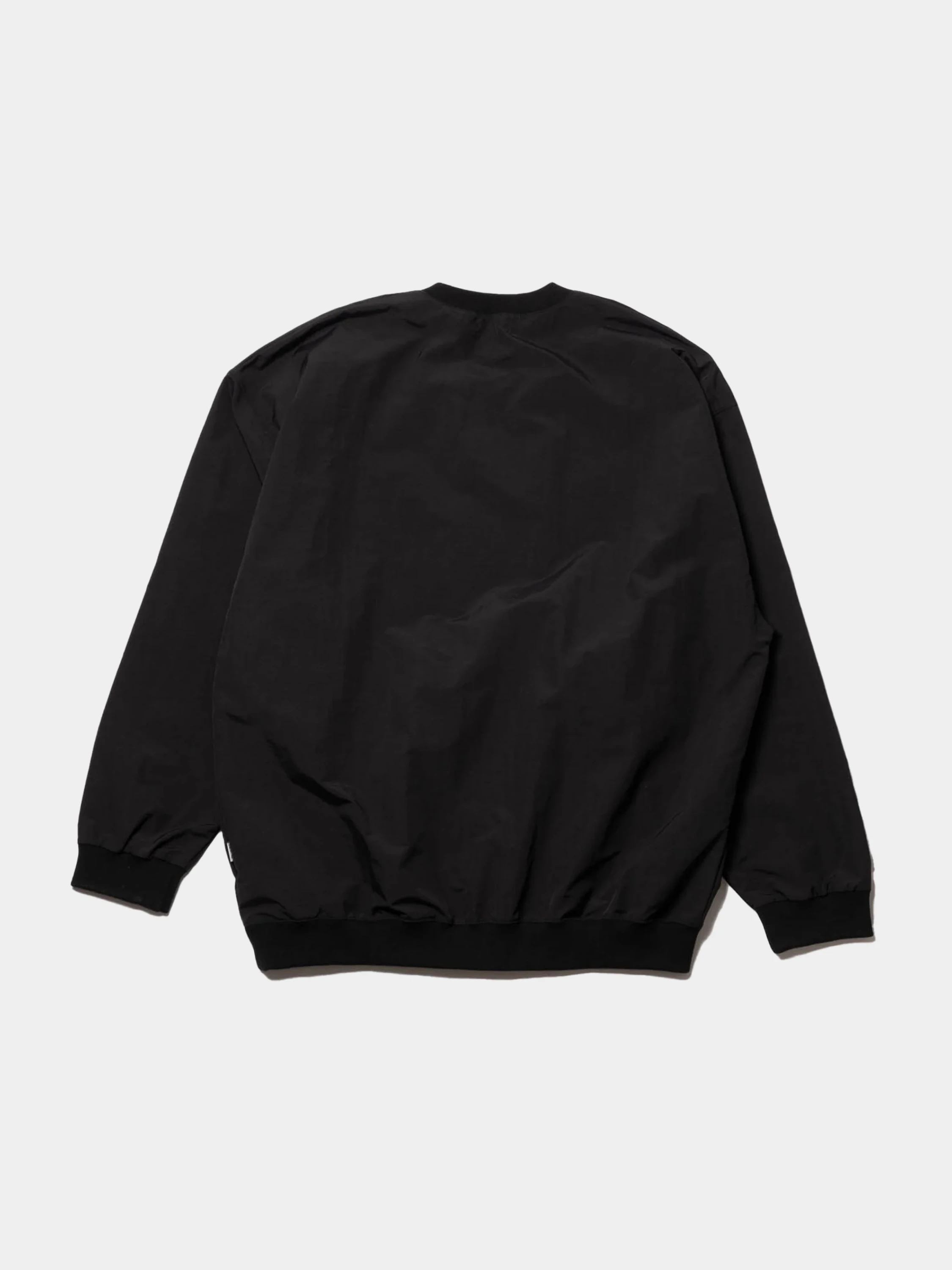 Свитшот ANGLAN Nylon Athletic Wappen Sweatshirt Black