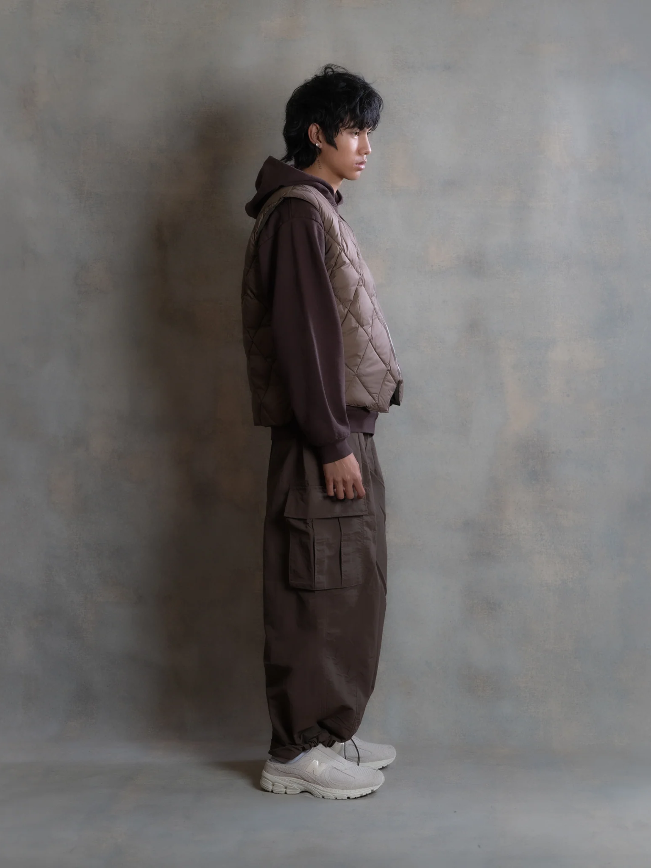 Жилет Afield Out Stone Puffer Vest Brown
