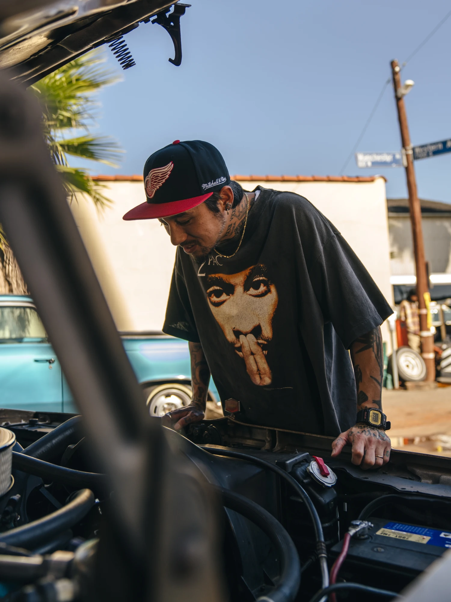 Футболка SAINT MXXXXXX 2Pac SS Tee Black