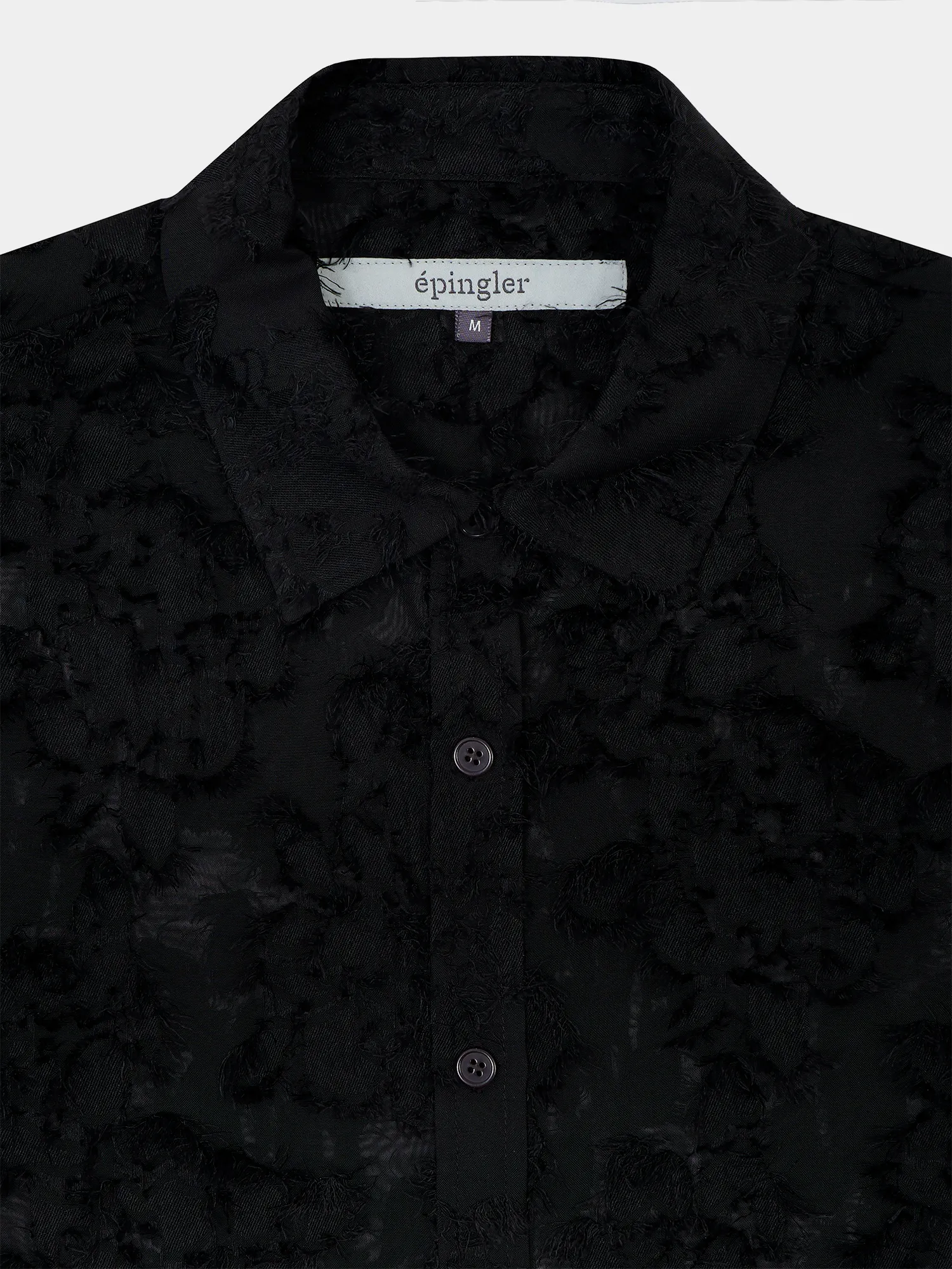 Женская блузка EPINGLER Sheer Jacquard Black