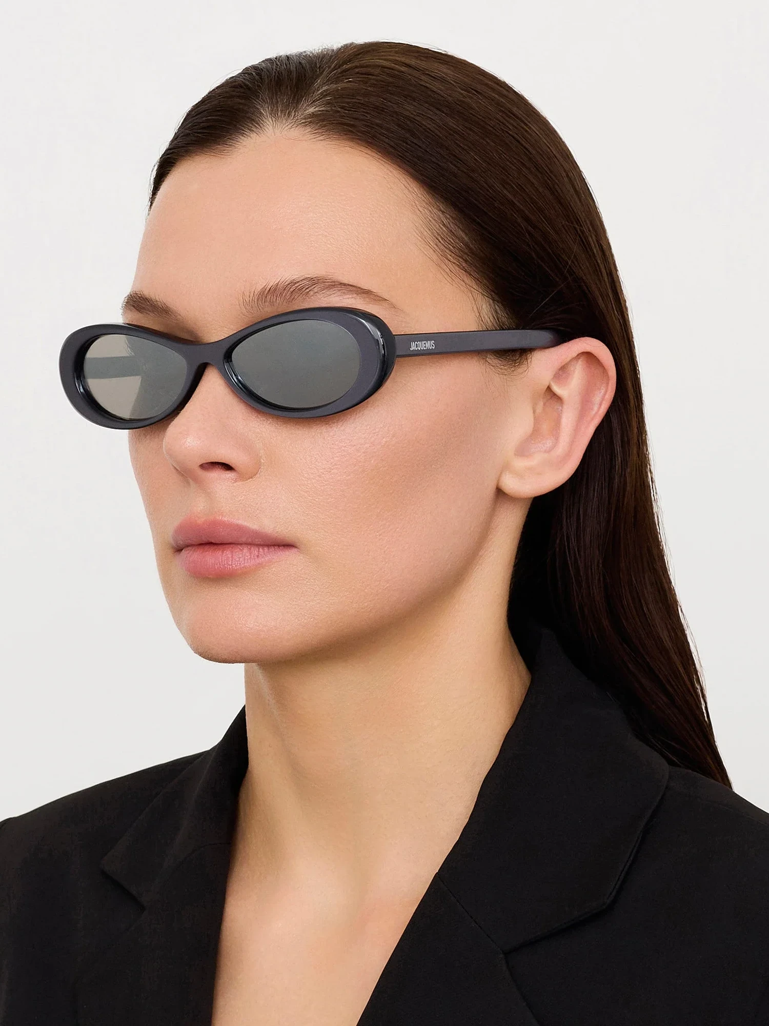 Очки JACQUEMUS Nuvola Metallic Gunmetal