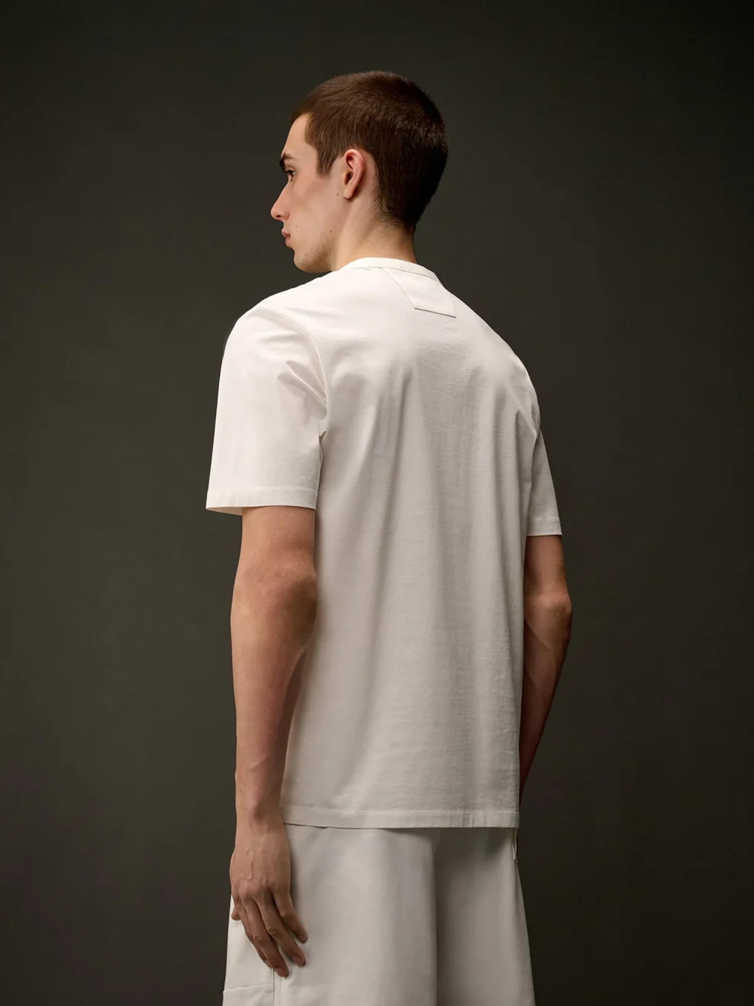 Футболка C.P. Company Metropolis Series Mercerised Gauze White