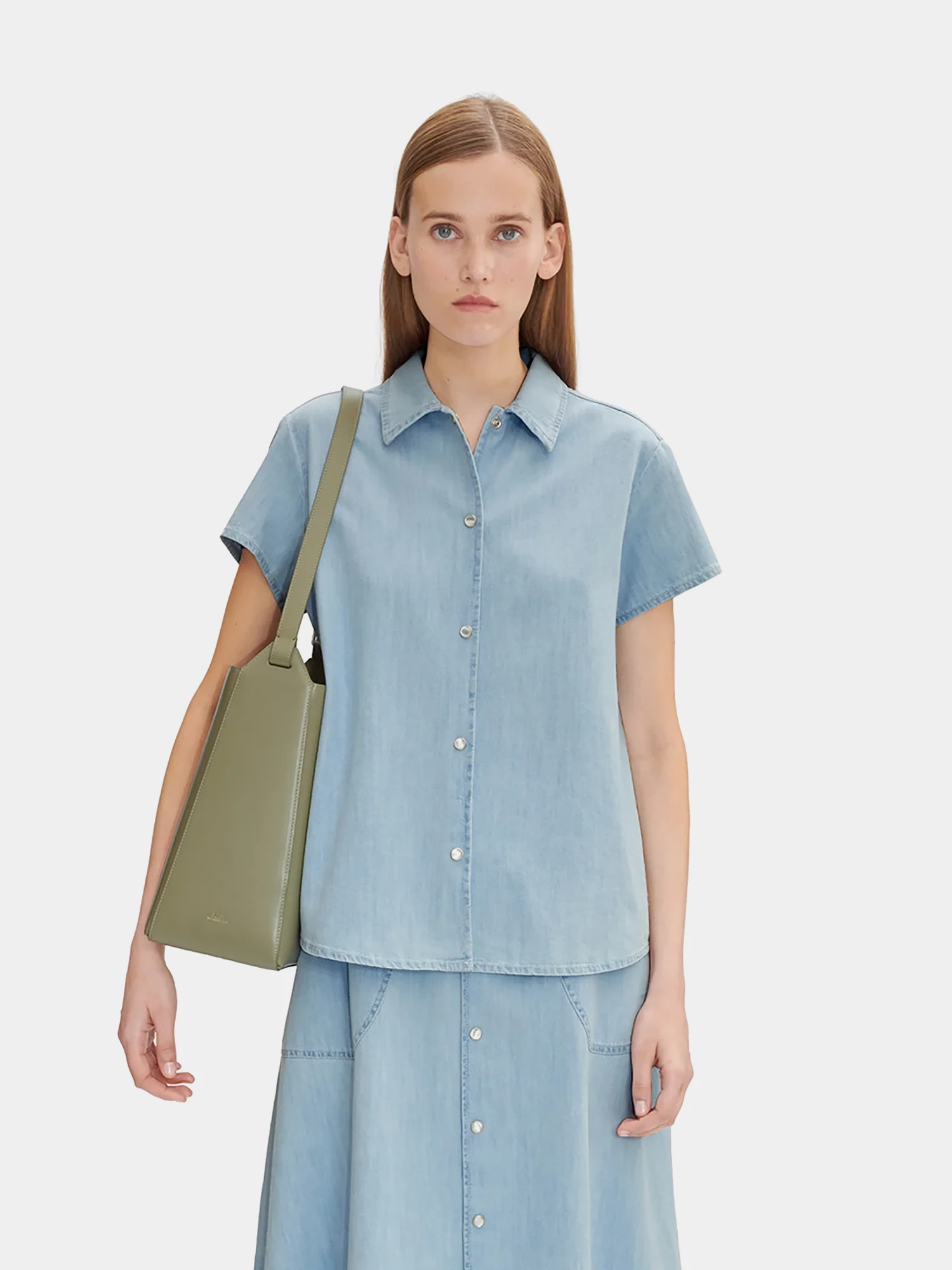 Женская рубашка A.P.C. Marina Pale Blue
