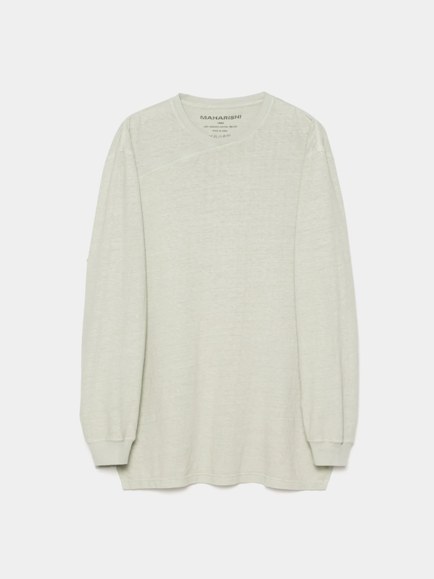 Лонгслив MAHARISHI 6001 Monk Organic Hemp Sage