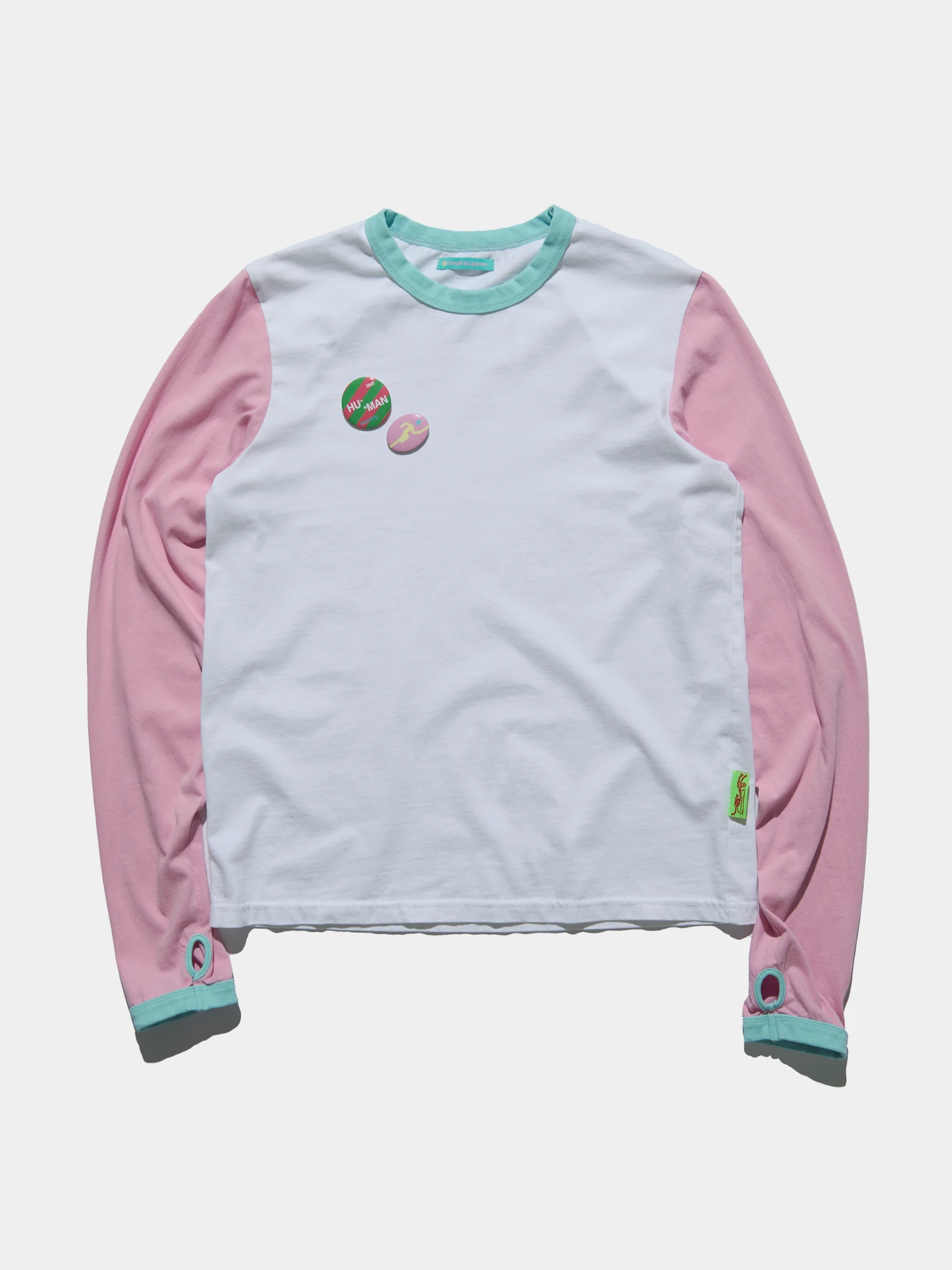 Лонгслив Siniy Vsadnik Zephyr LS Tee White/Tiffany