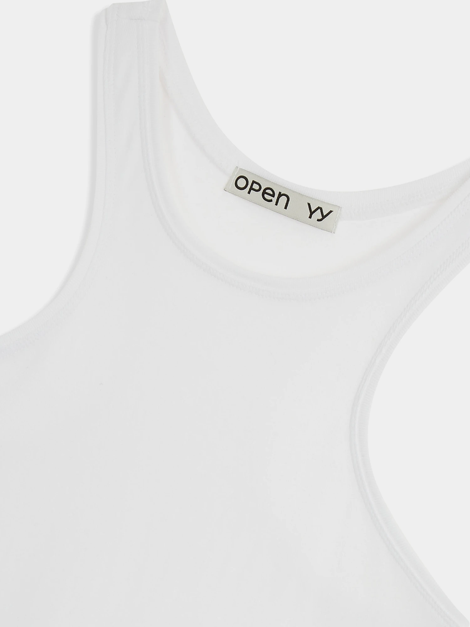 Женская майка OPEN YY Racer Tank White