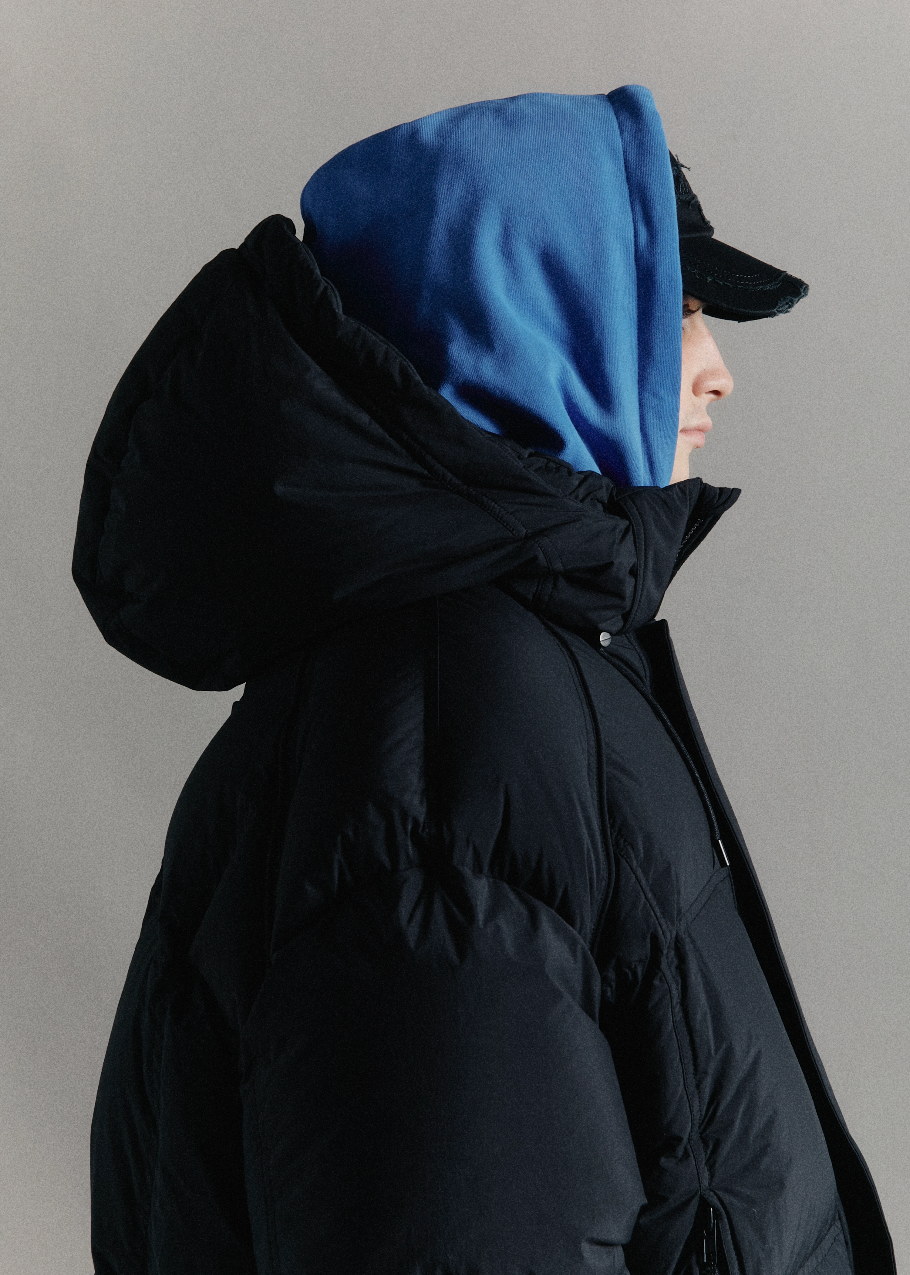 Пуховик JUUN.J Double Down Jumper Black