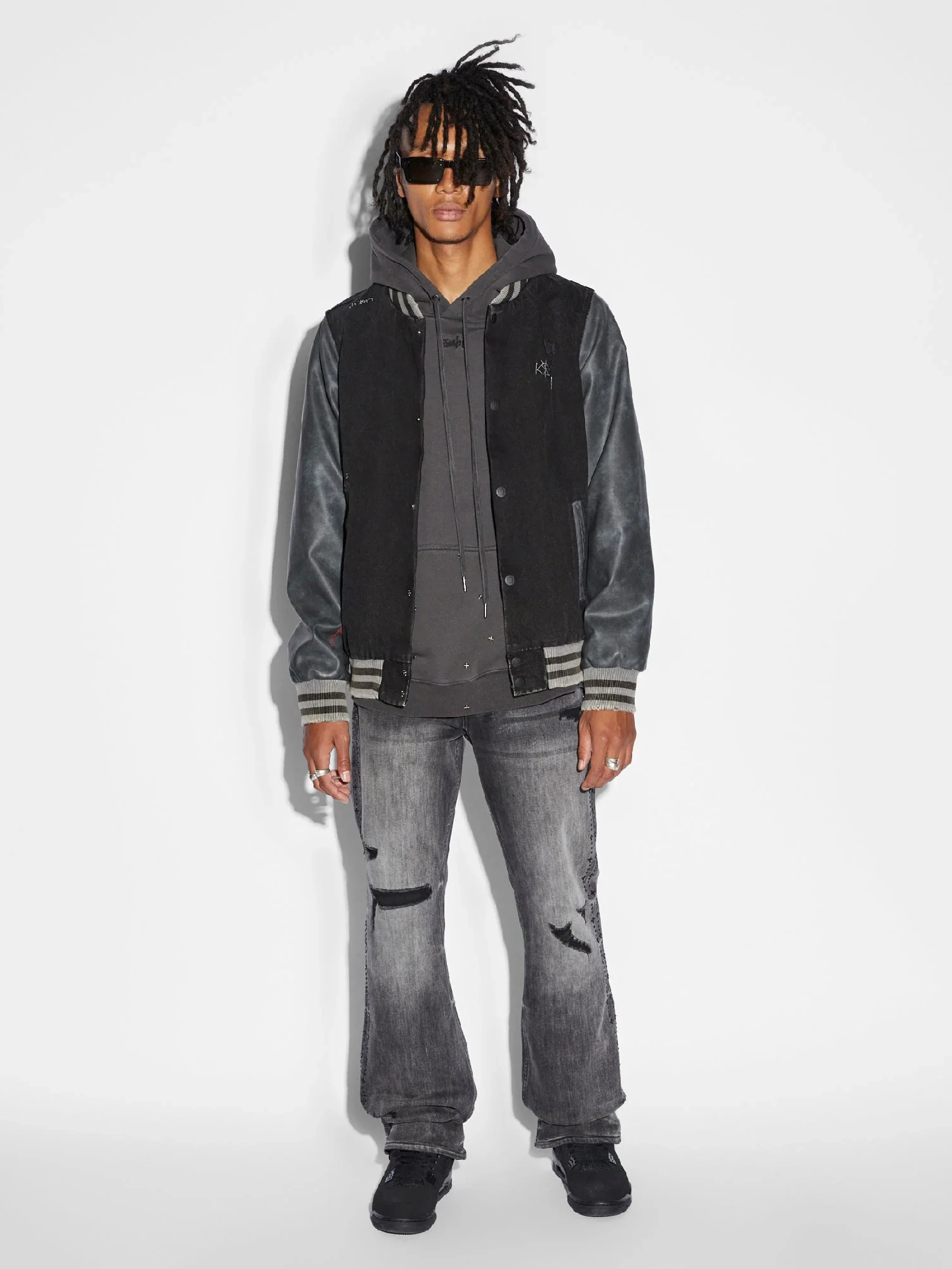 Бомбер Ksubi Skribed King Jacket Black