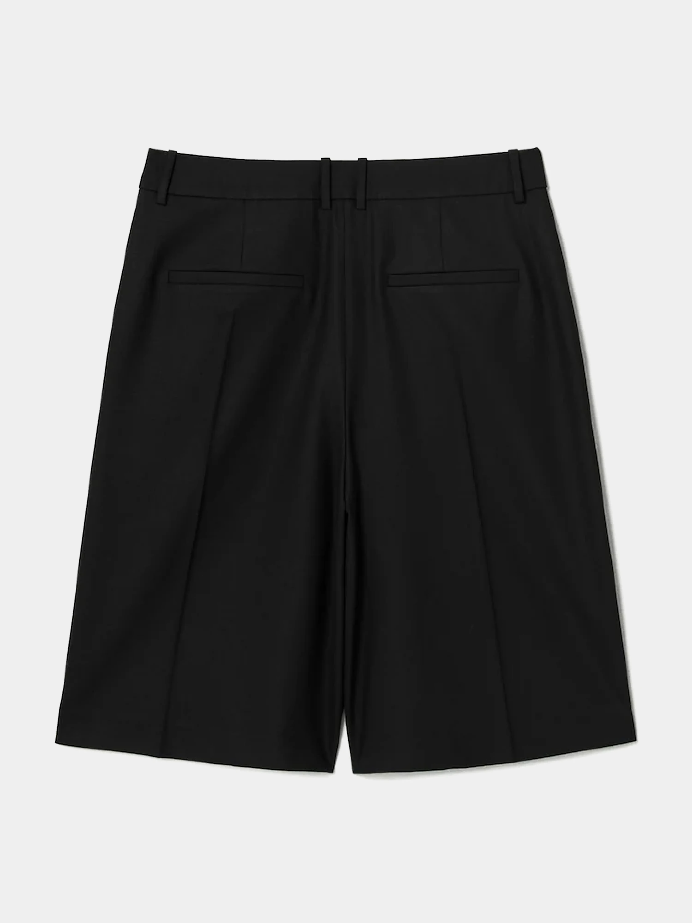Шорты JUUN.J Wool Blend Basic Short Black