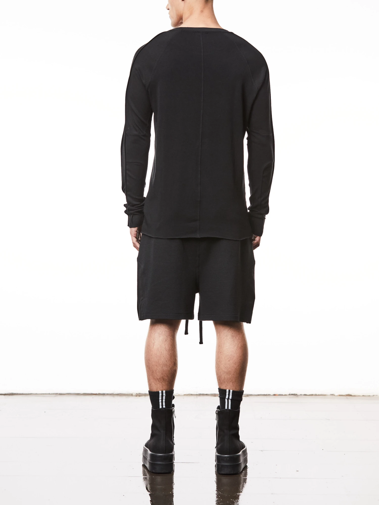 Лонгслив thom/krom M TS 844 Black