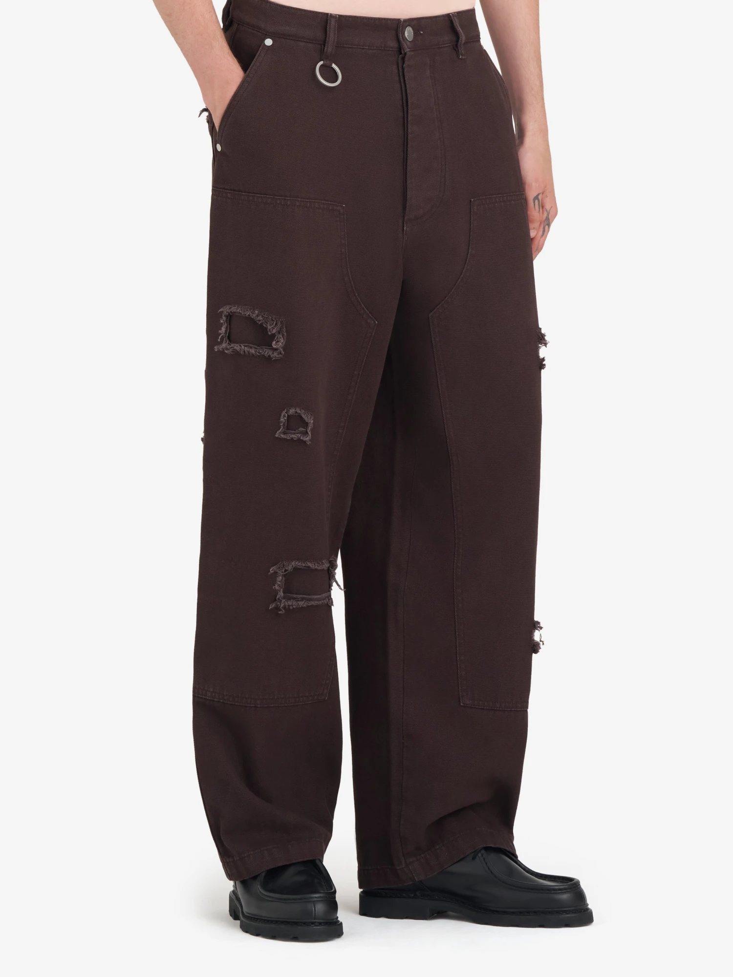 Джинсы Études Loose Carpenter Dk Brown
