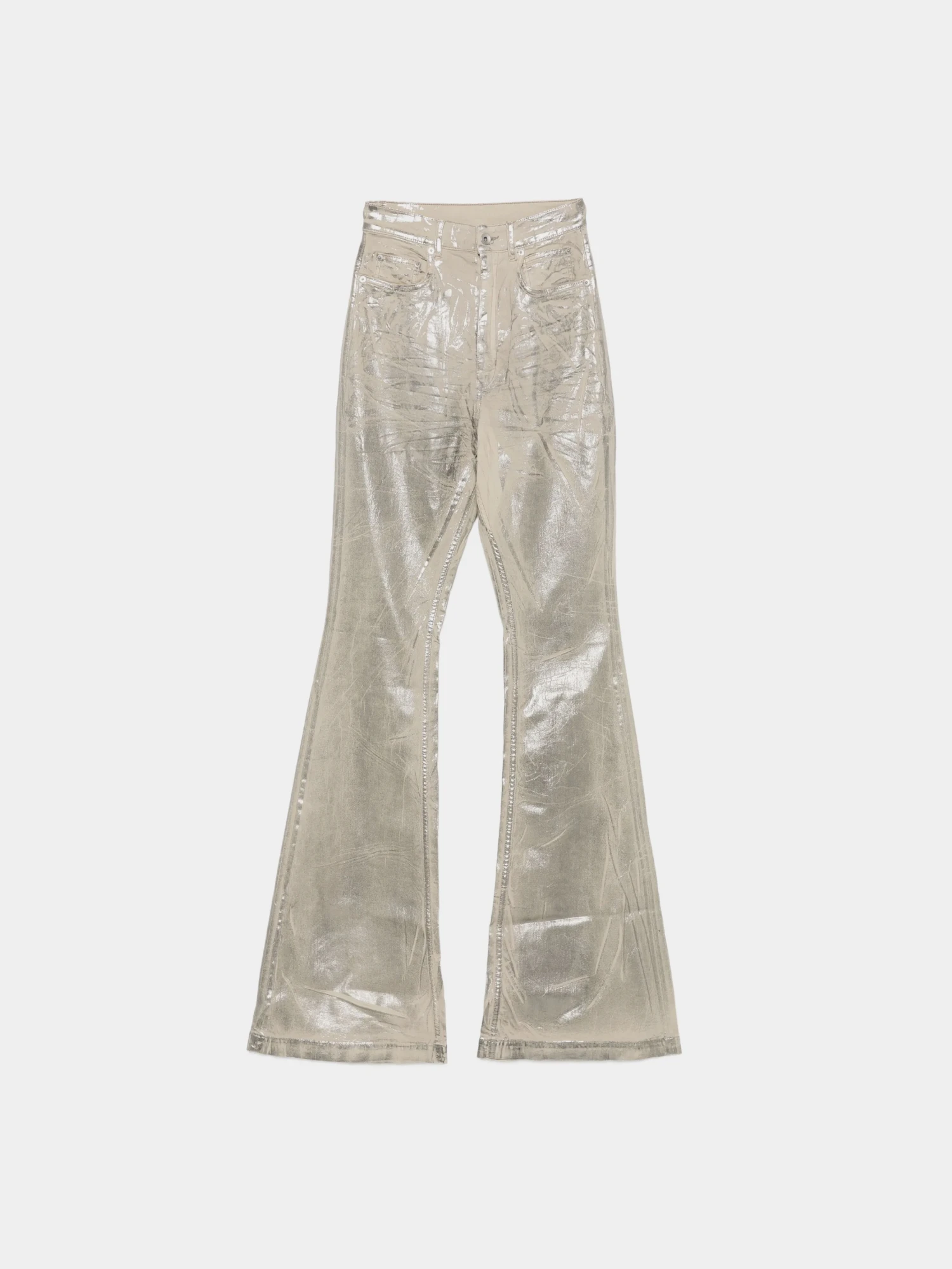 Женcкие джинсы RICK OWENS DRKSHDW Bolan Bootcut Palladium
