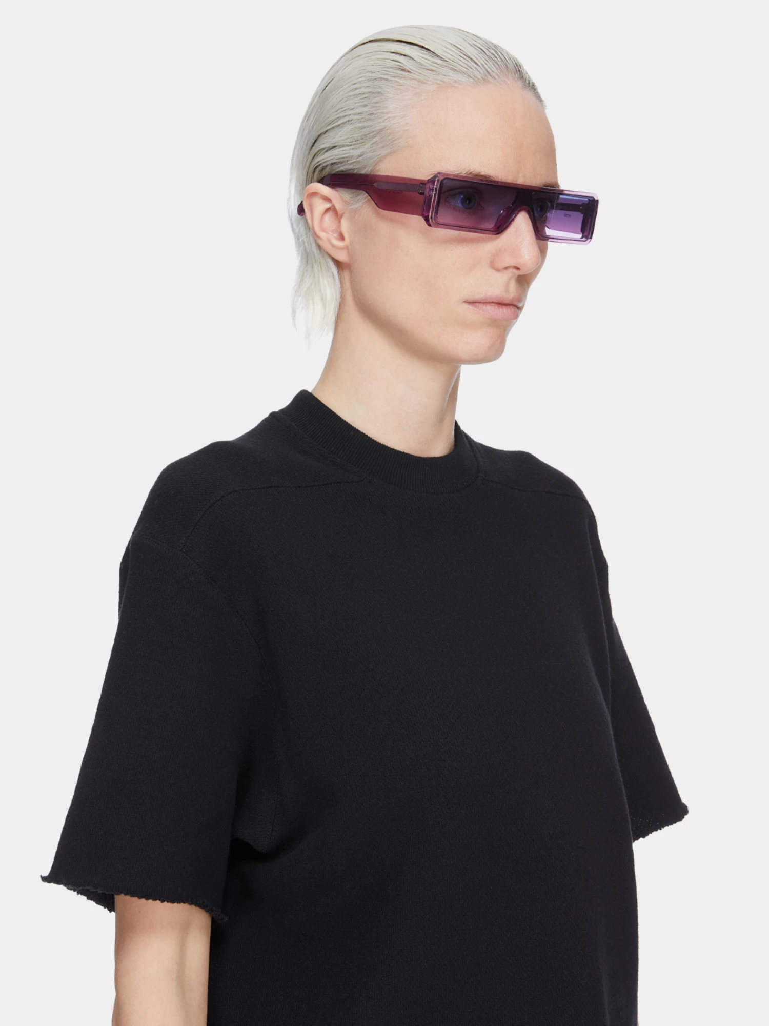 Очки Rick Owens Gethshades Violet Temple/Violet Degrade