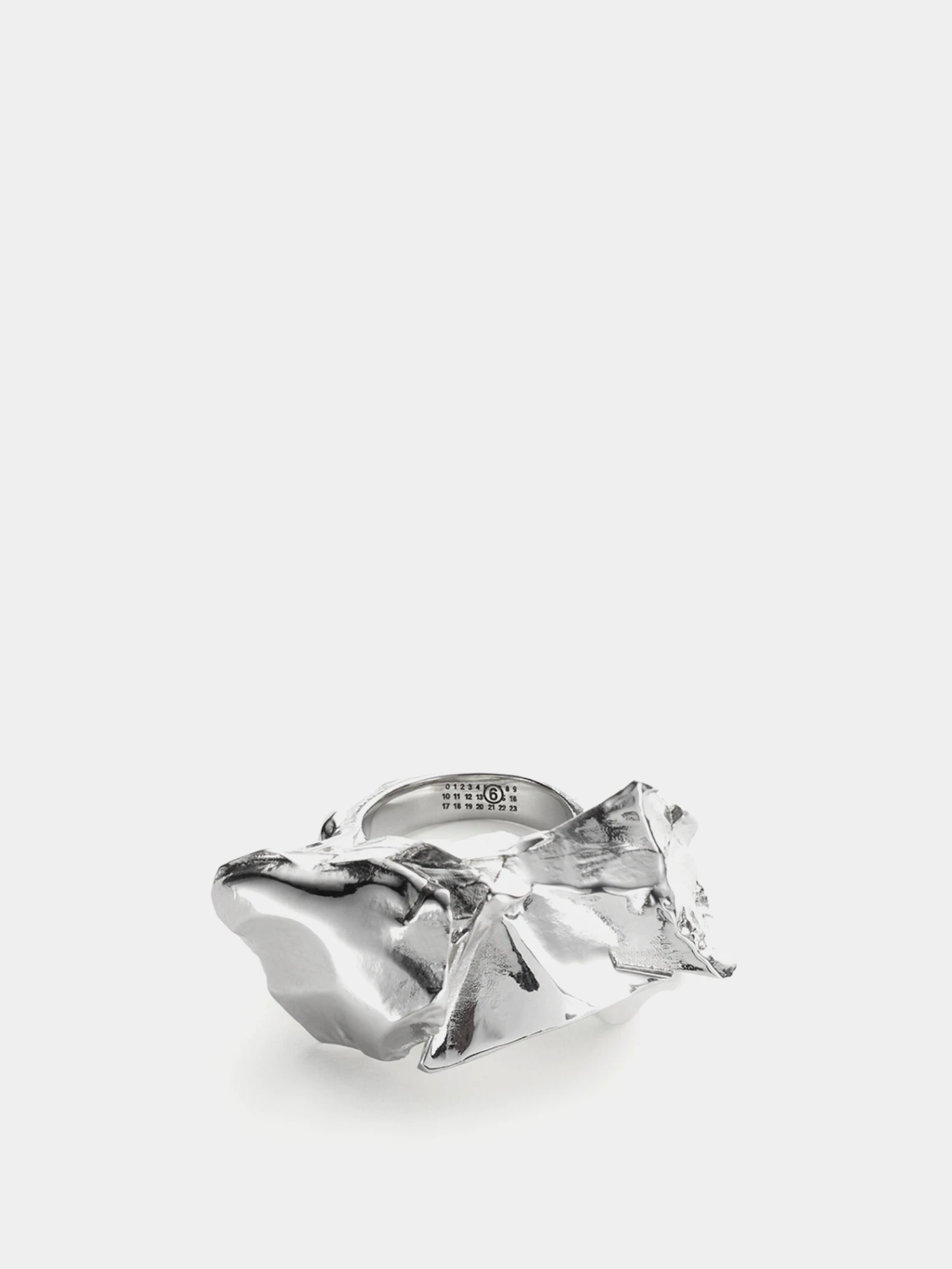 Кольцо MM6 Maison Margiela Molten Rock Ring