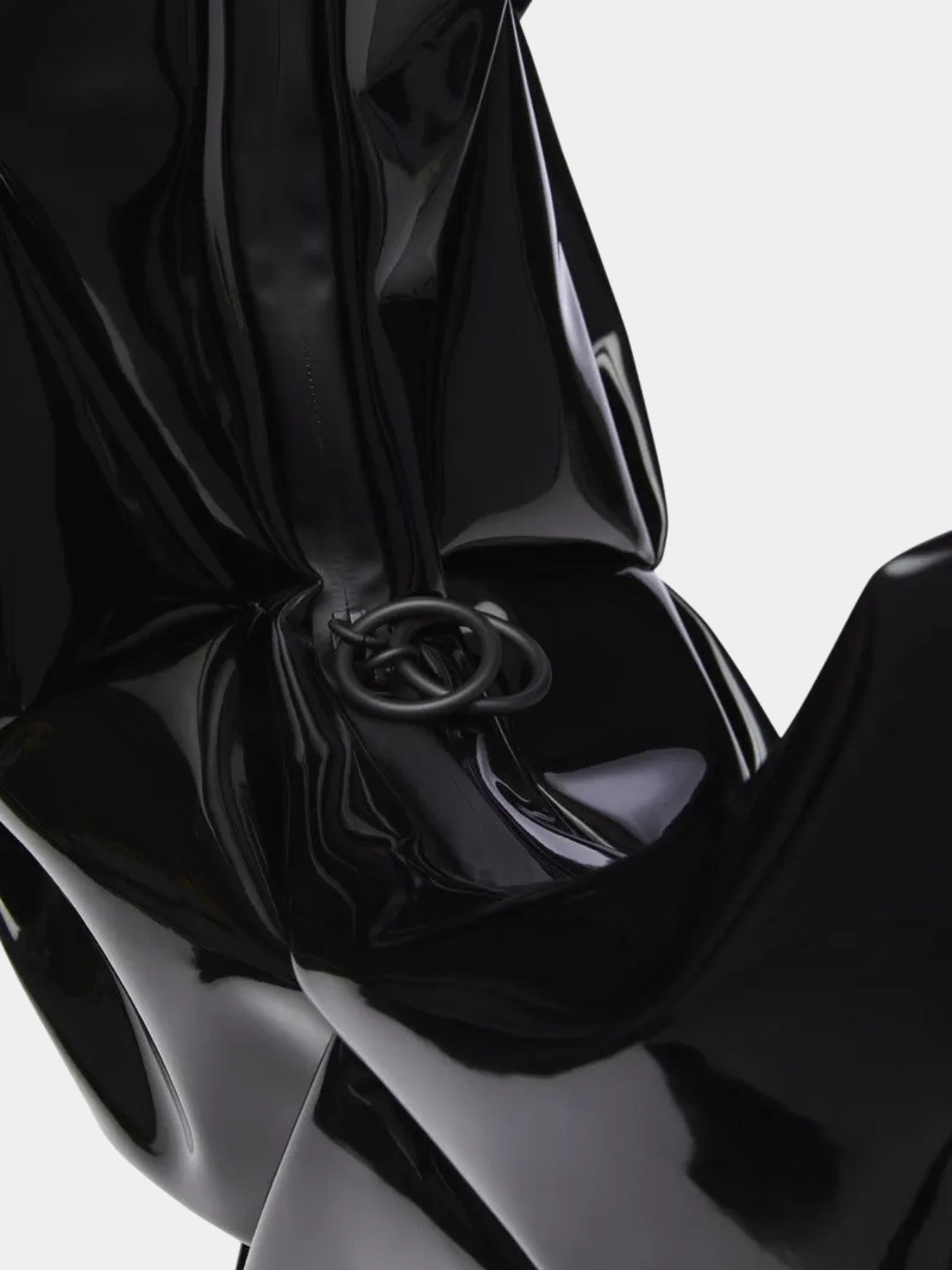 Сумка INNERRAUM Object HM3 Half Moon Shiny 3D Vinyl Black