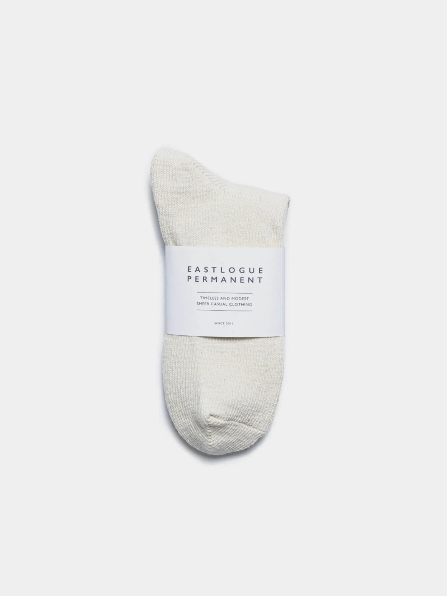 Носки EASTLOGUE PERMANENT Crew Length Beige