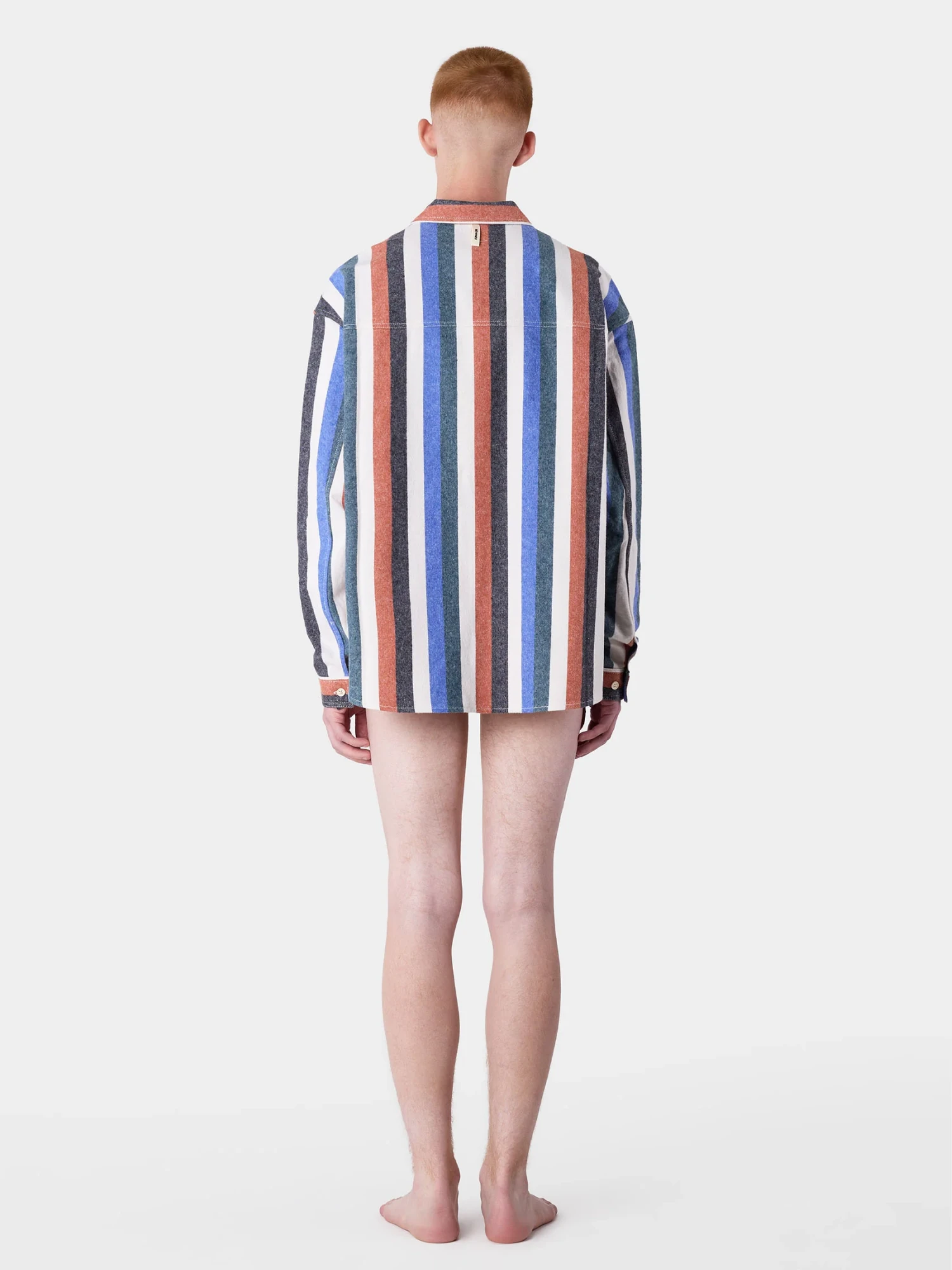 Рубашка Sunnei Over Shirt With Pockets Flannel Multicolor