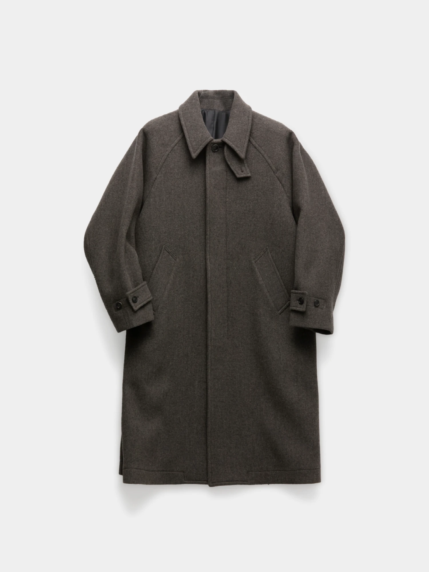 Пальто COOR Cashmere Balmacaan Dark Soil Grey