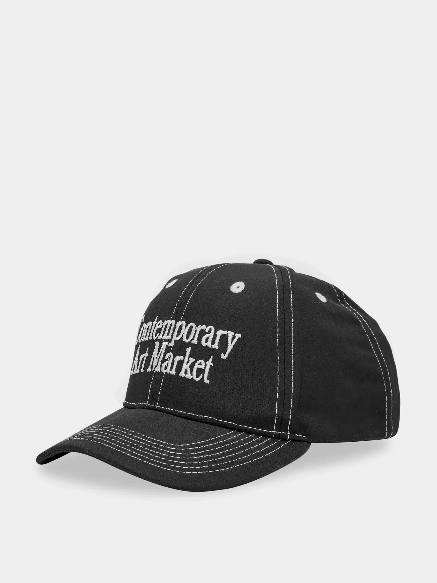 Кепка MARKET C.A.M. 6 Panel Hat Washed Black