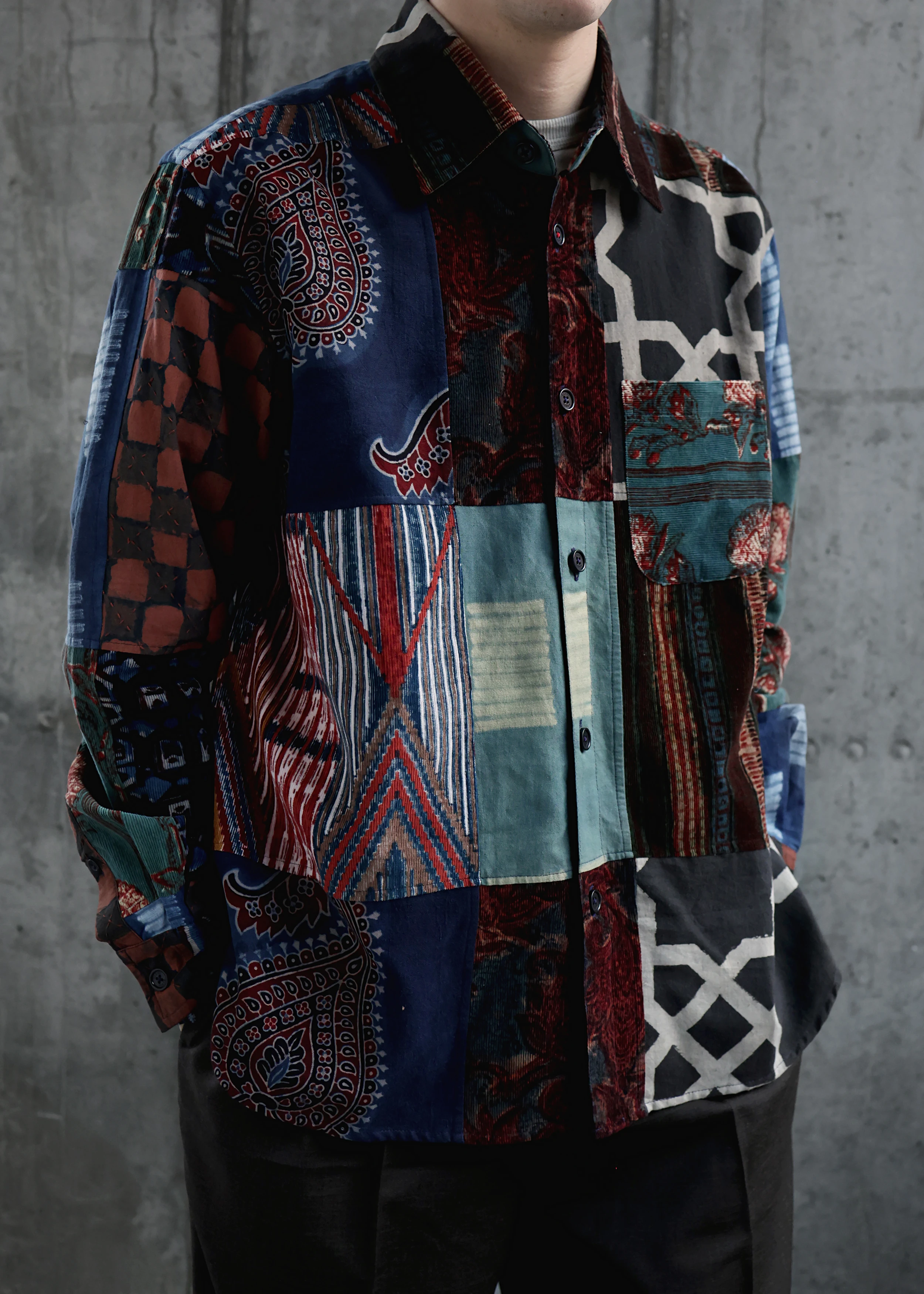 Рубашка Kardo Luis Patchwork