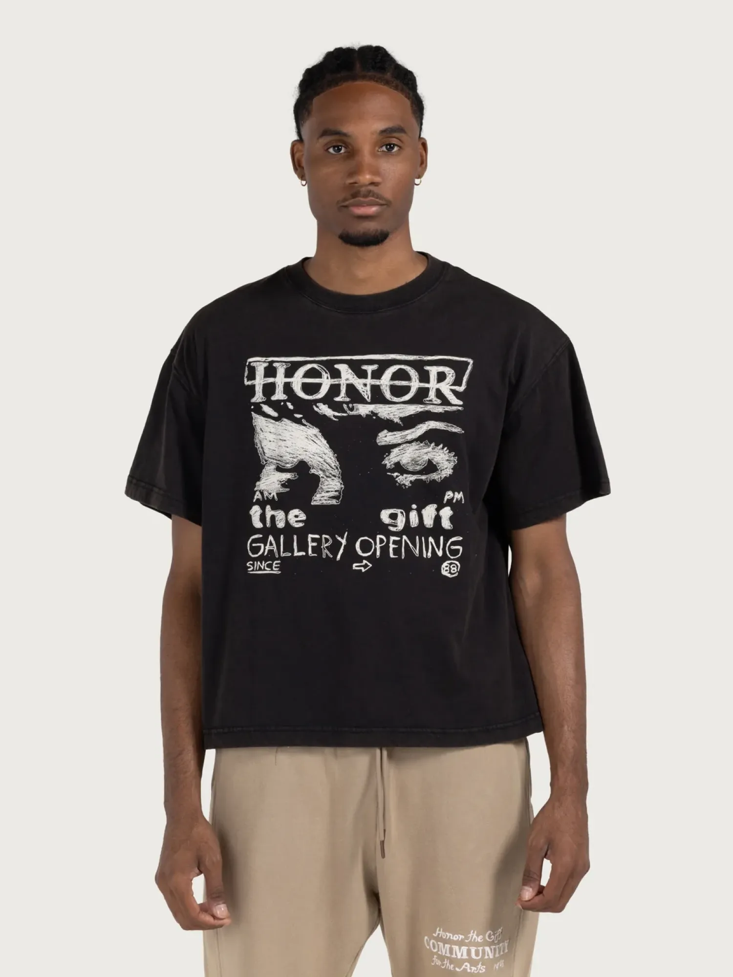 Футболка HONOR THE GIFT Art That Reflects Black