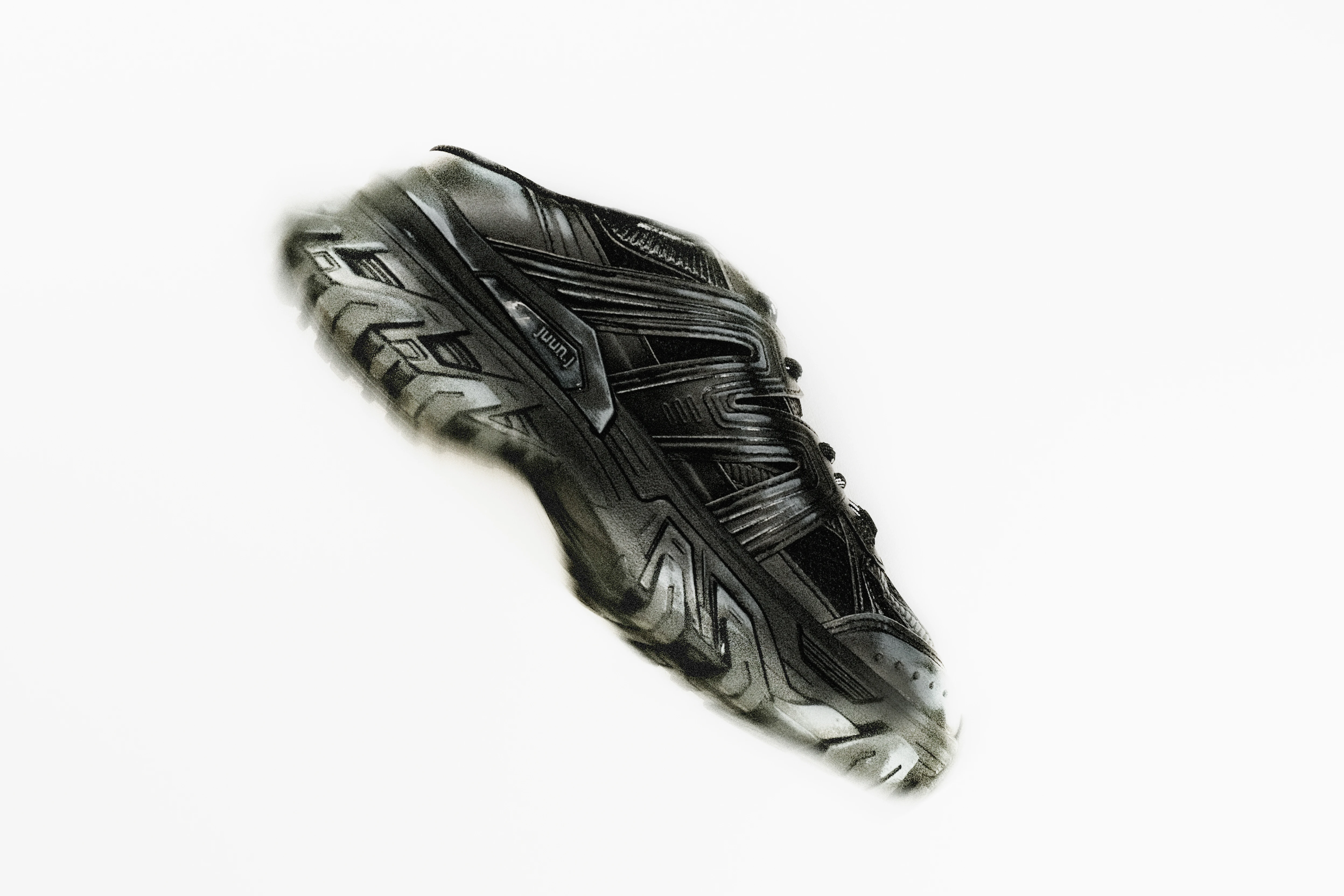 Мюли JUUN.J Synthetic Leather Trainer Mule Shoes Black
