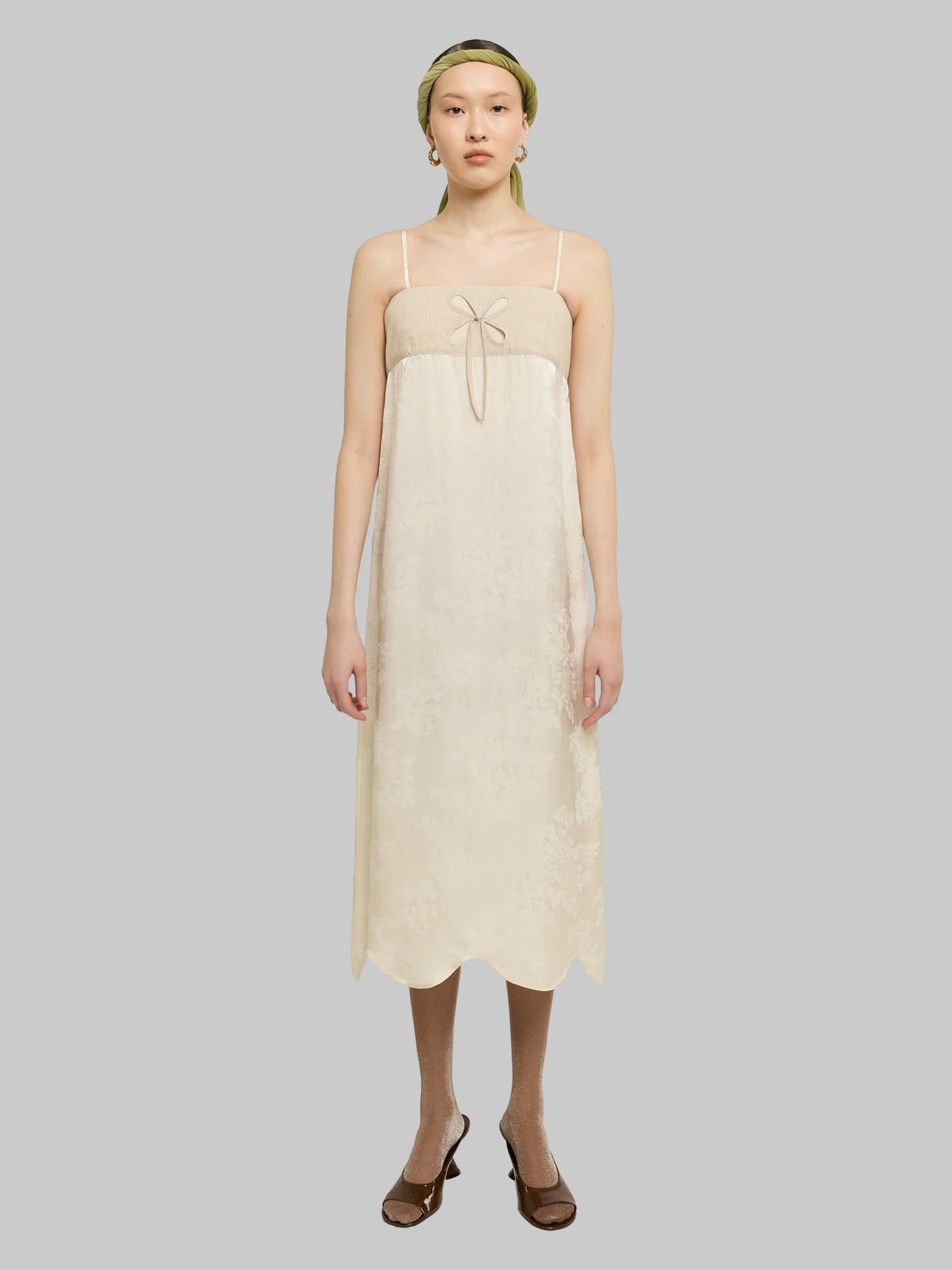 Женское платье J.KIM Petal Resort Sundress Cream