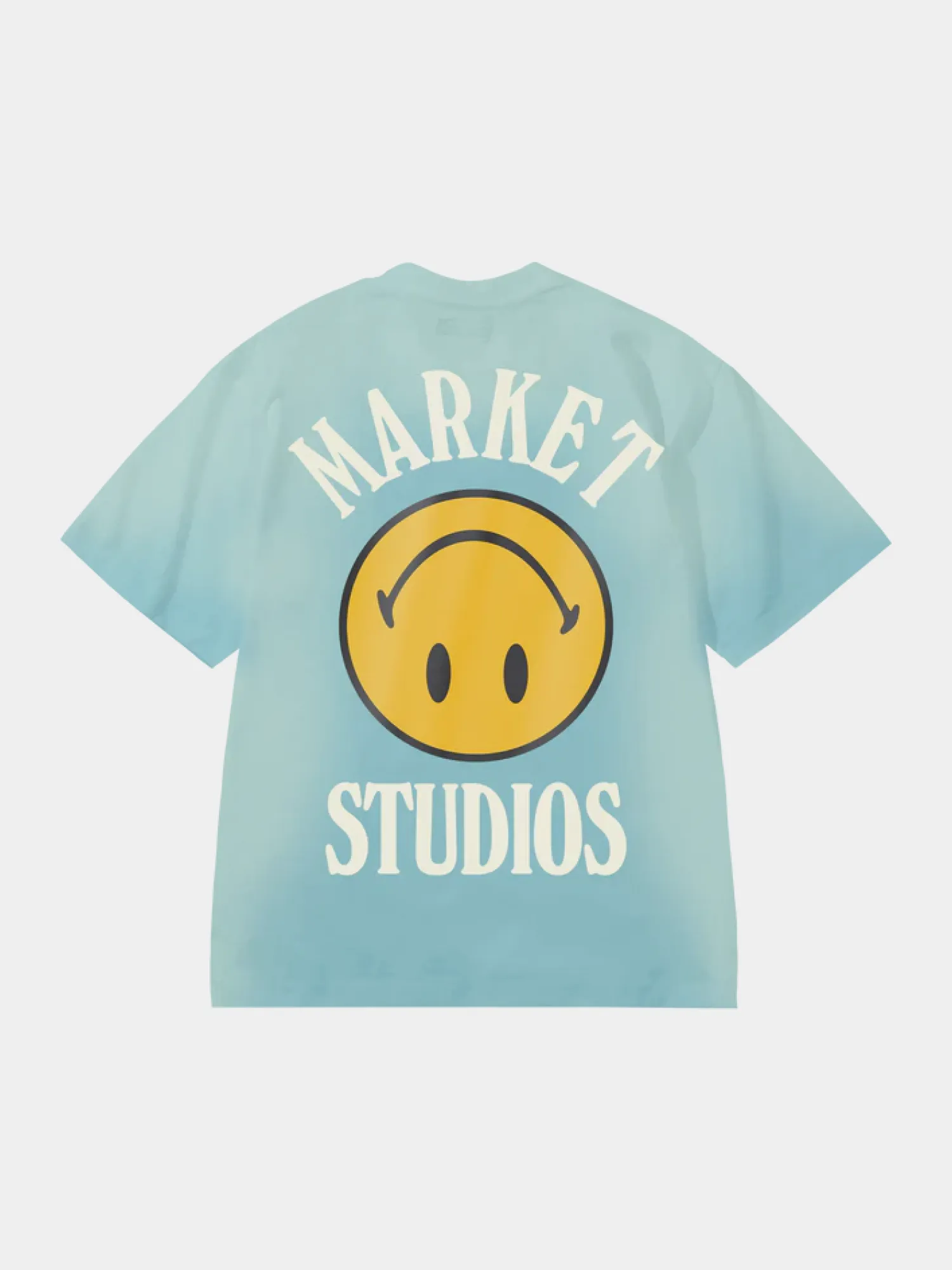 Футболка MARKET SMILEY UPSIDE DOWN LOCKUP T-SHIRT Blue