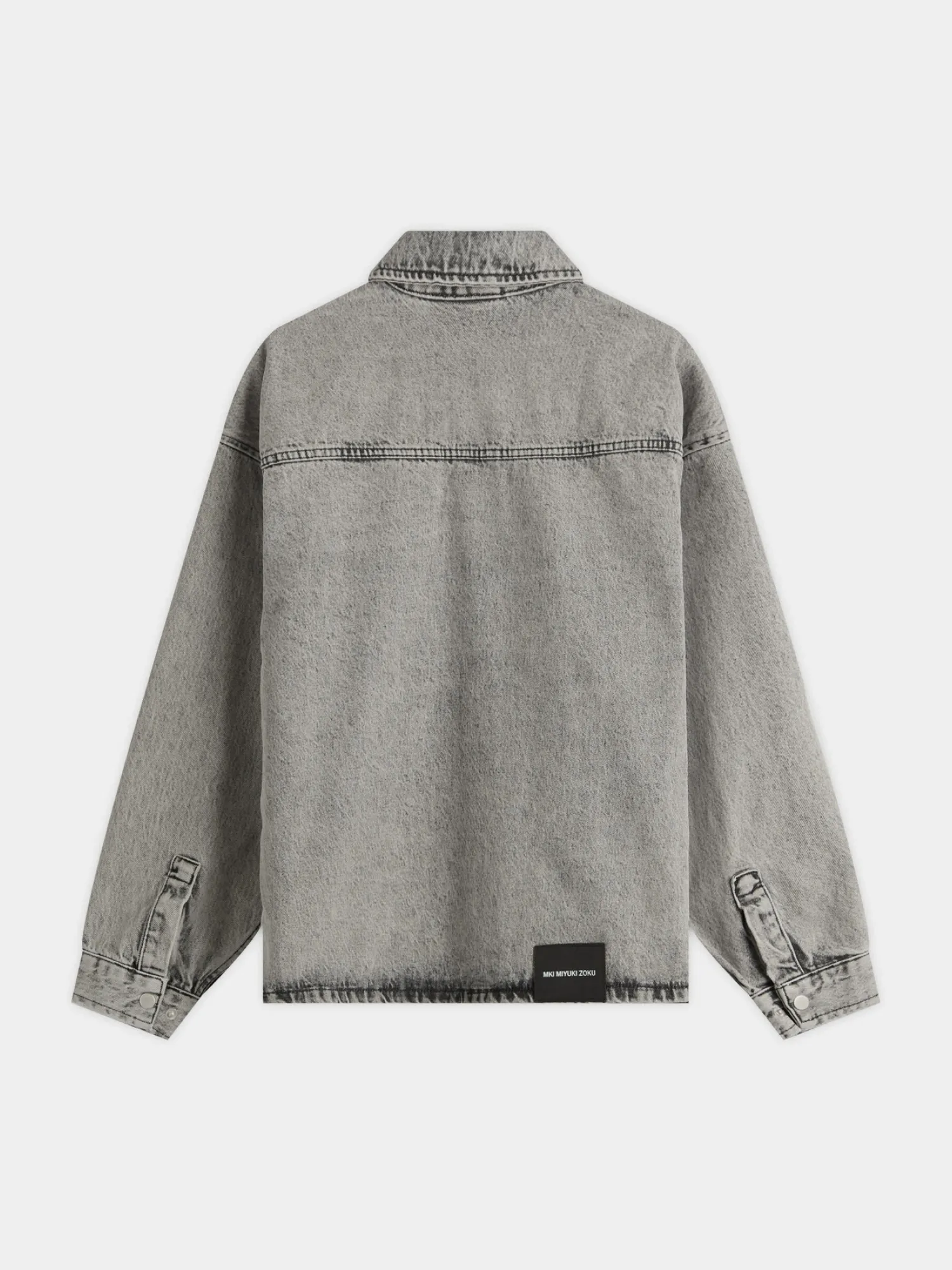 Джинсовая куртка MKI MIYUKI ZOKU Denim Box Washed Black