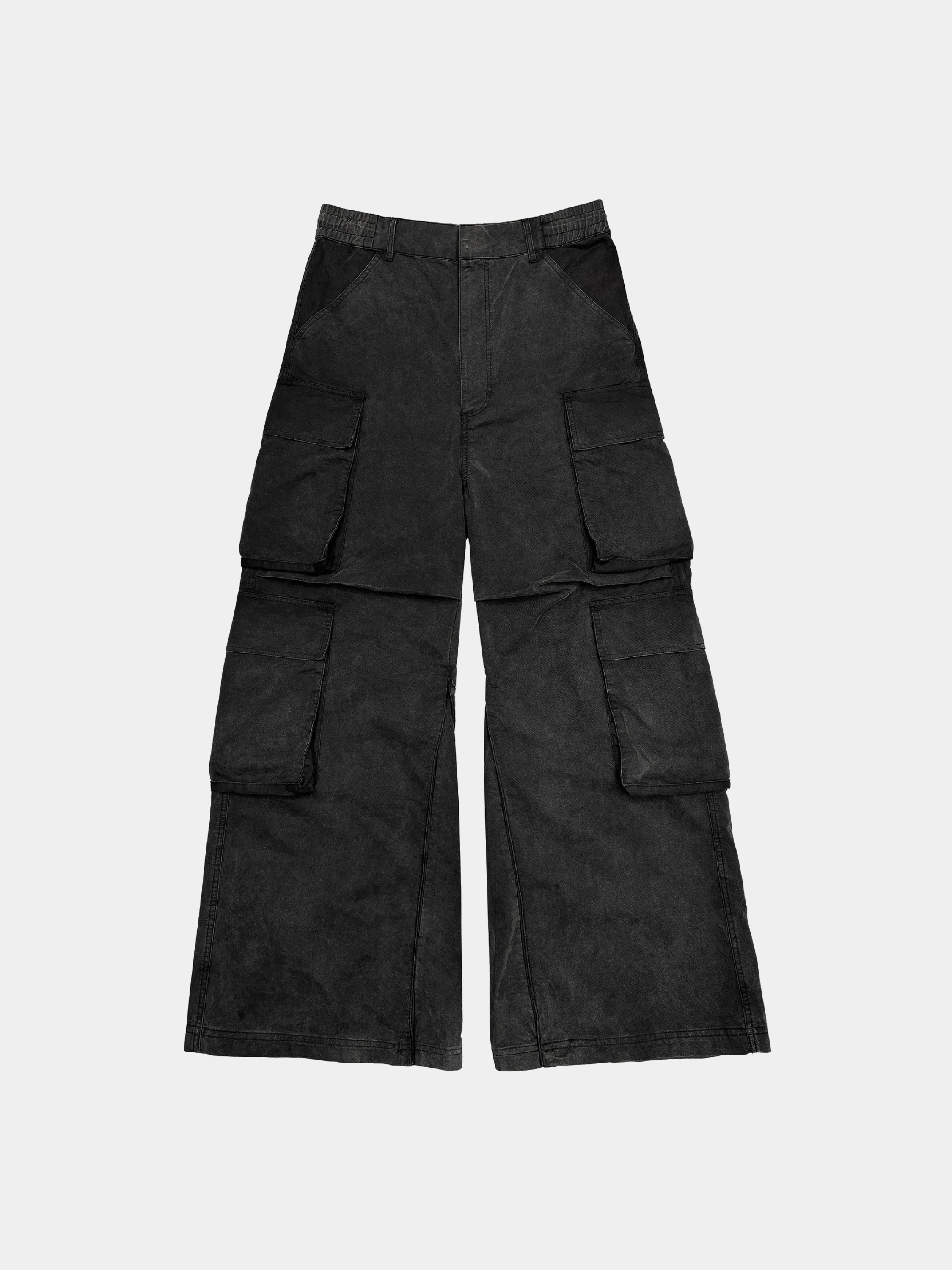 Брюки ARNODEFRANCE Rave Cargo Washed Black