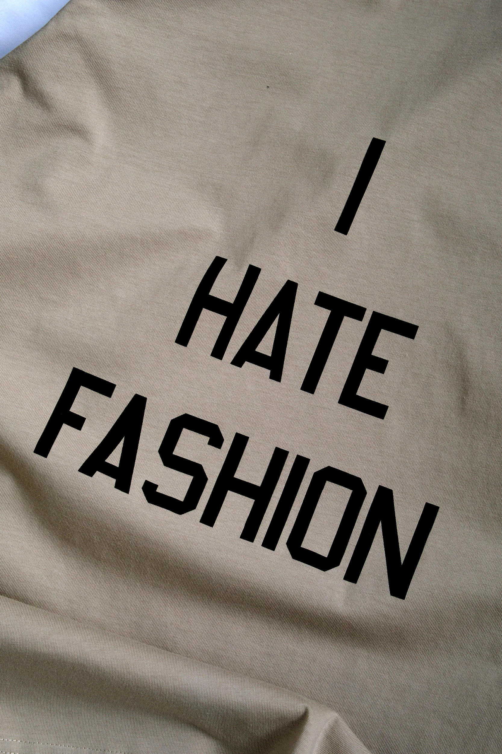 Лонгслив Sunnei I Hate Fashion Ri-Edition Beige