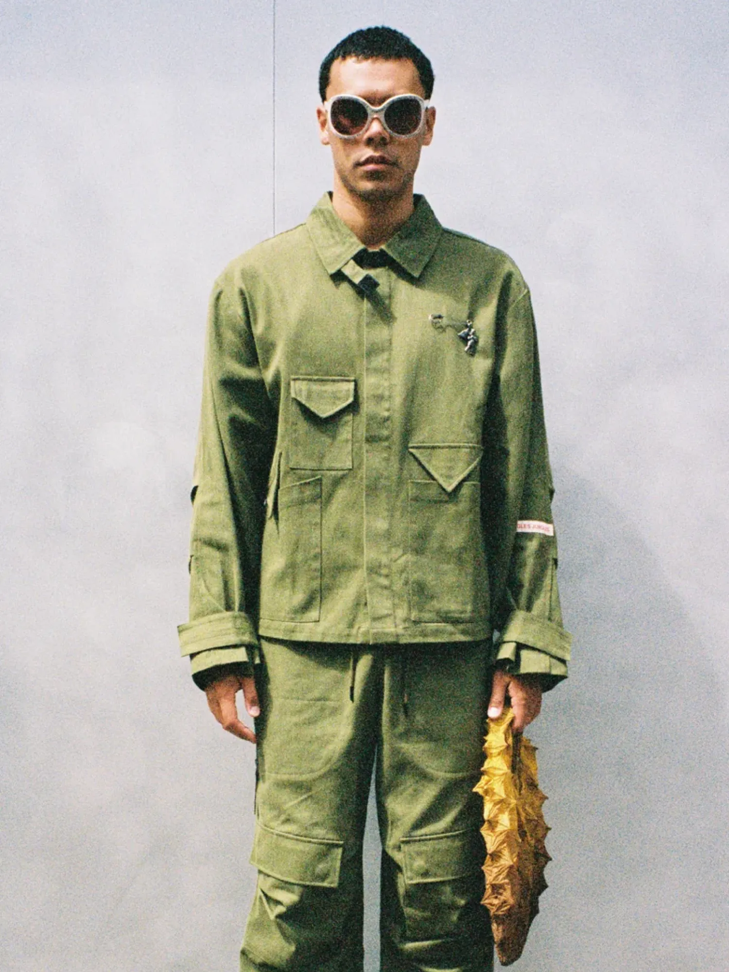 Овершот Jungles Jungles Pockets Boxy Green