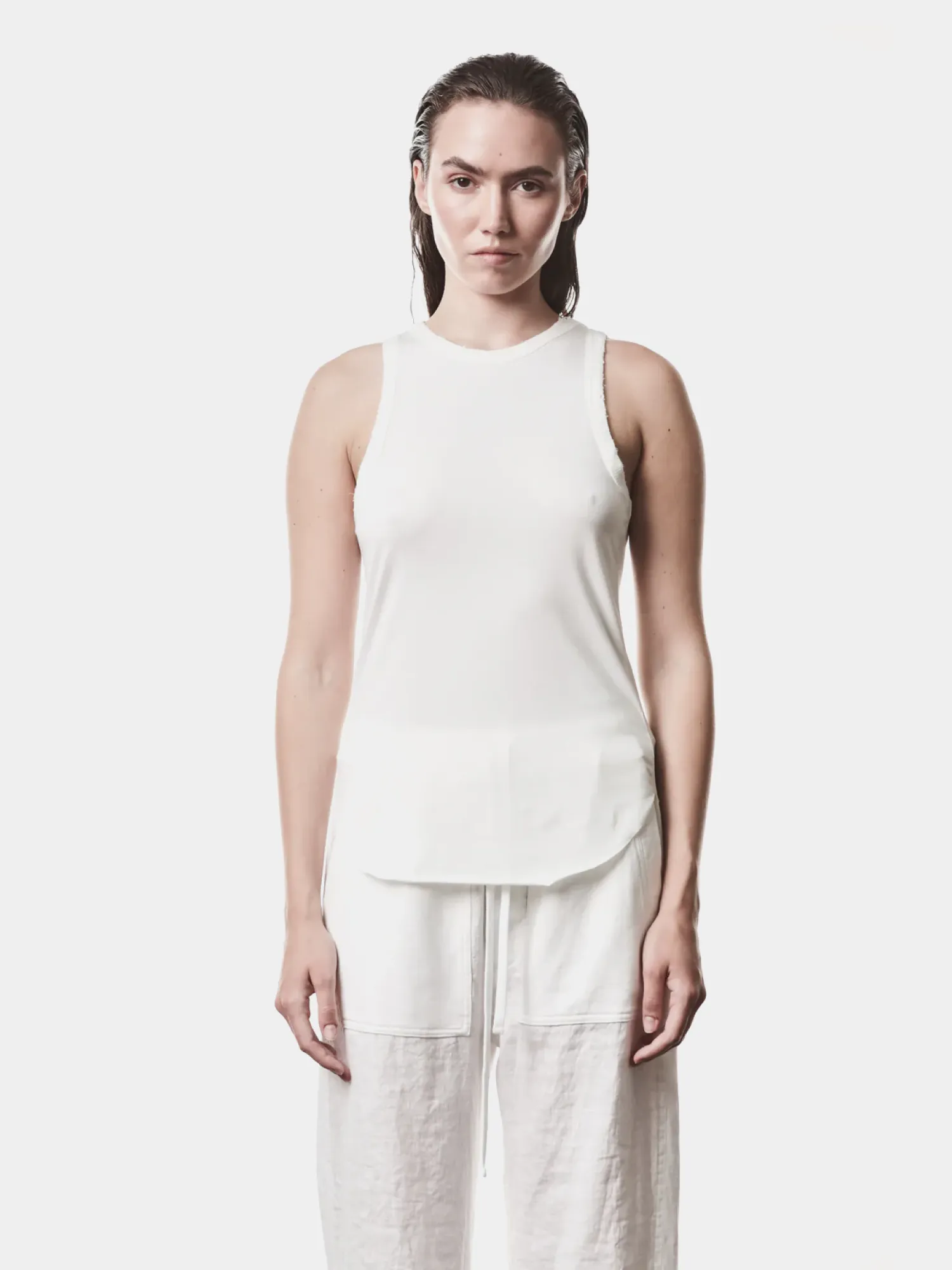 Женская майка thom/krom W TS 617 Off White