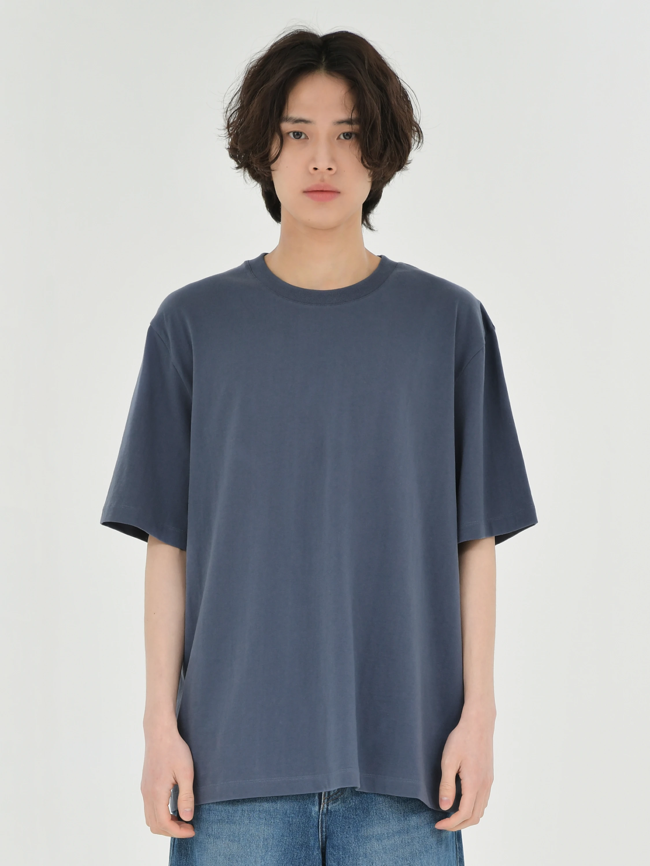 Футболка BROWNYARD Essential T-shirt Blue Grey