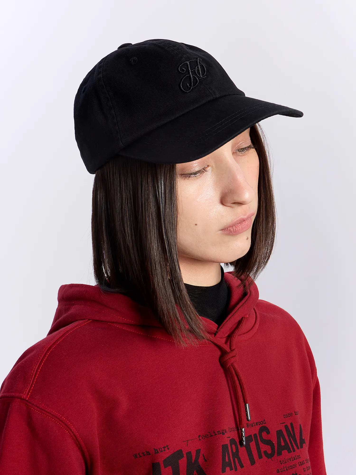 Кепка Han Kjøbenhavn H Cotton Cap Anthracite Black