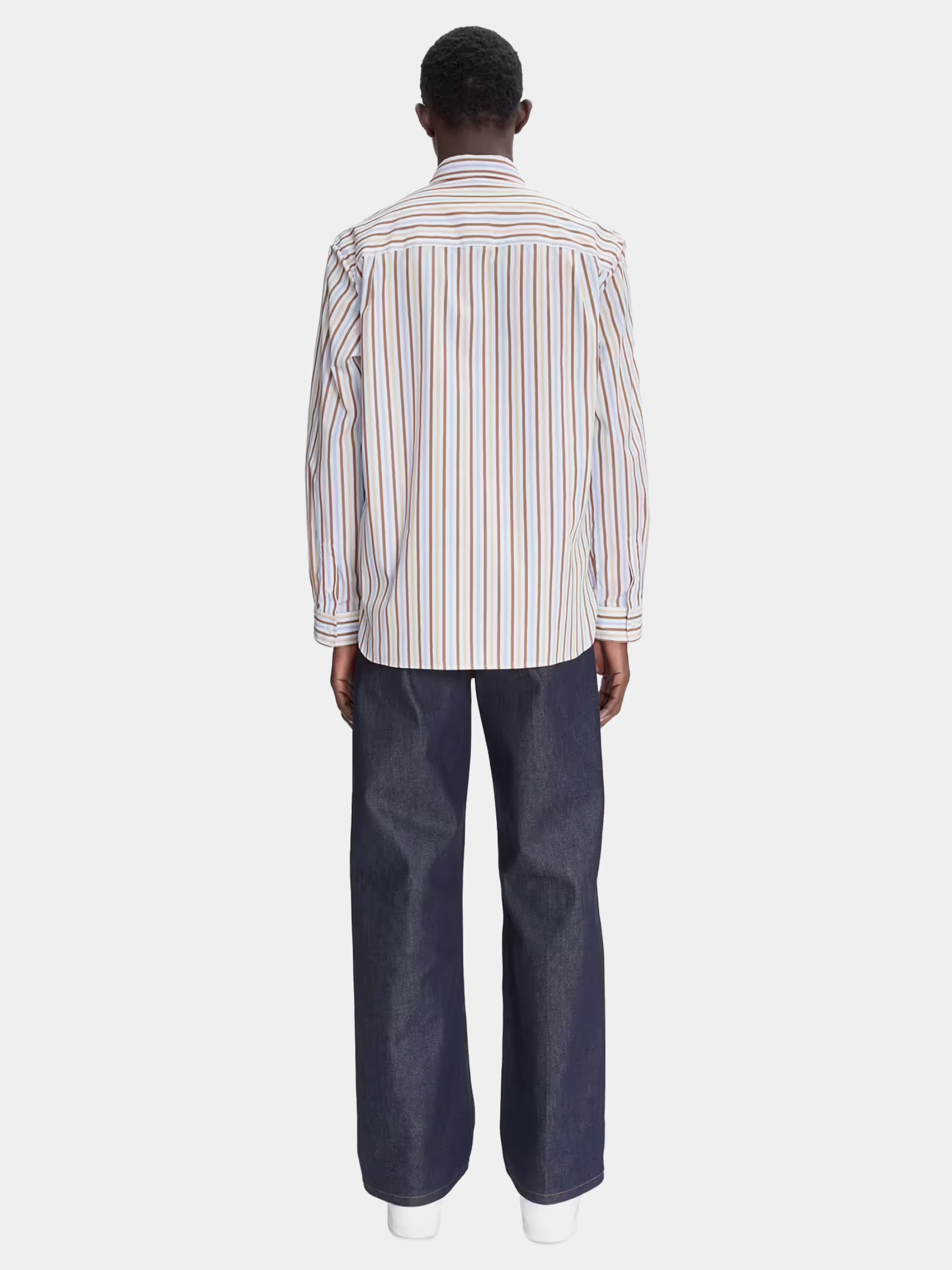 Рубашка A.P.C. Mateo Logo Vanille