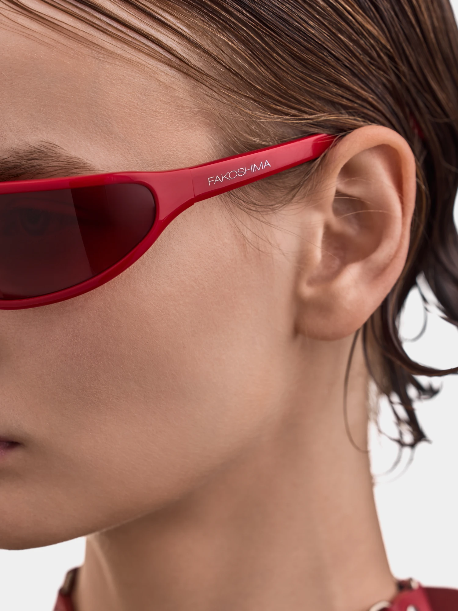 Очки Studio Slow X FAKOSHIMA Brooks Glossy Red