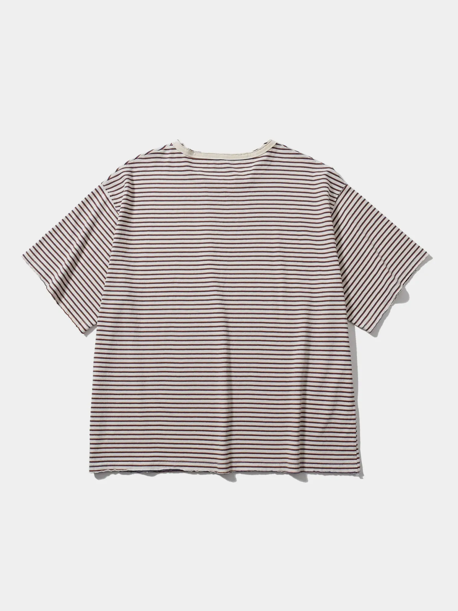 Футболка ANGLAN Cut off Half Tee Striped