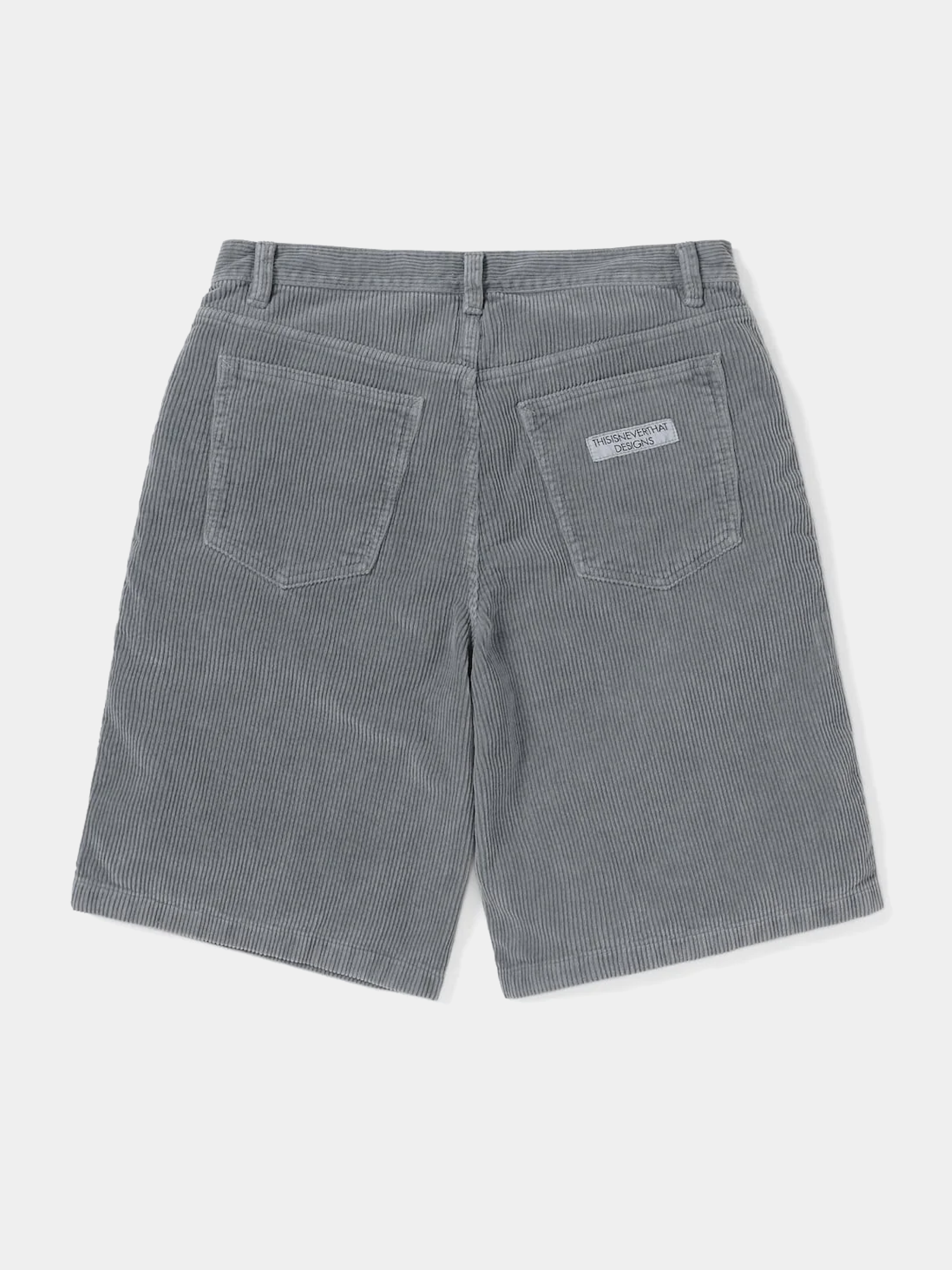 Шорты thisisneverthat Overdyed Corduroy Short Grey