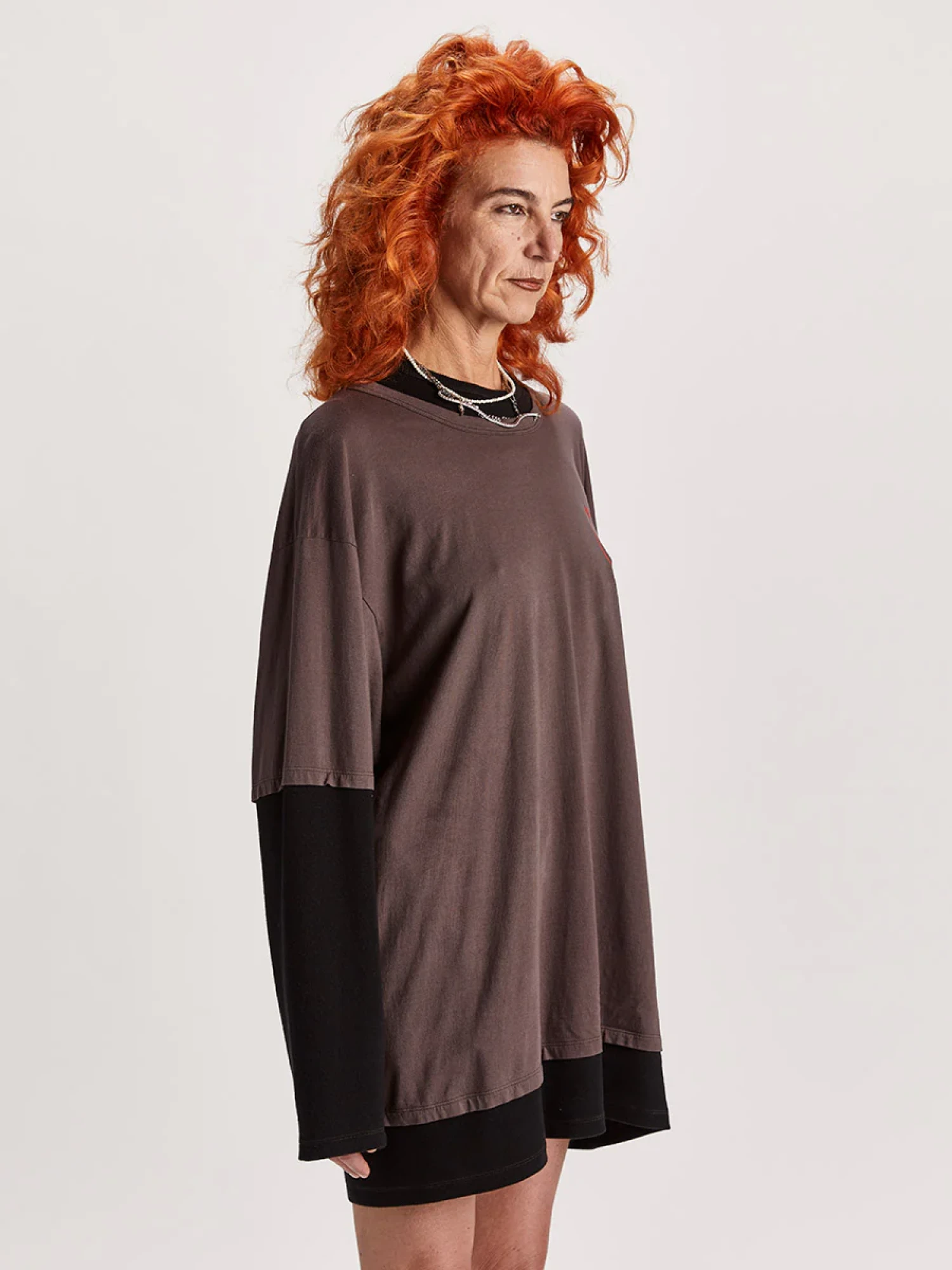Лонгслив Magliano Trauma Brown