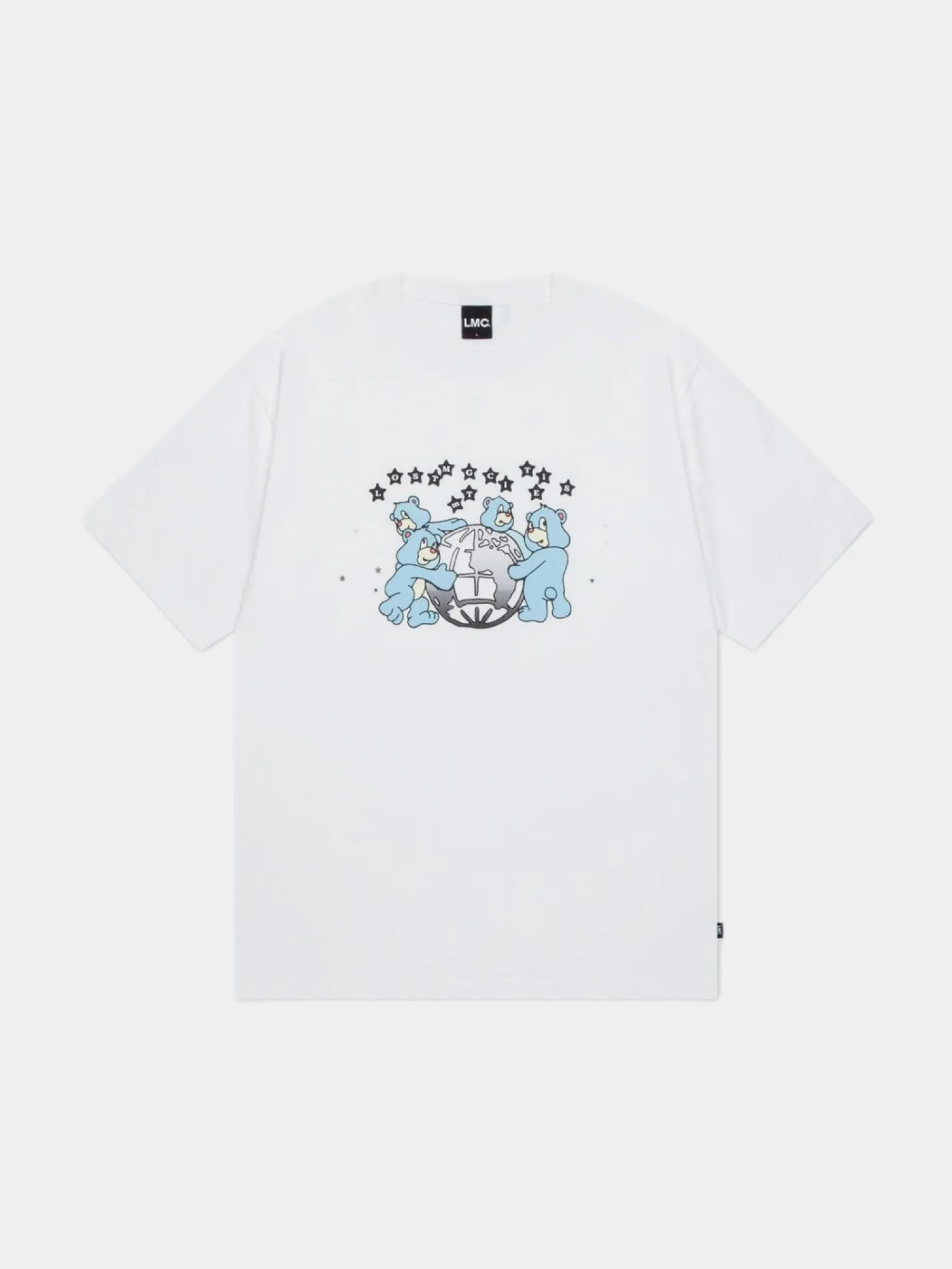 Футболка LMC Globe Bear Tee White