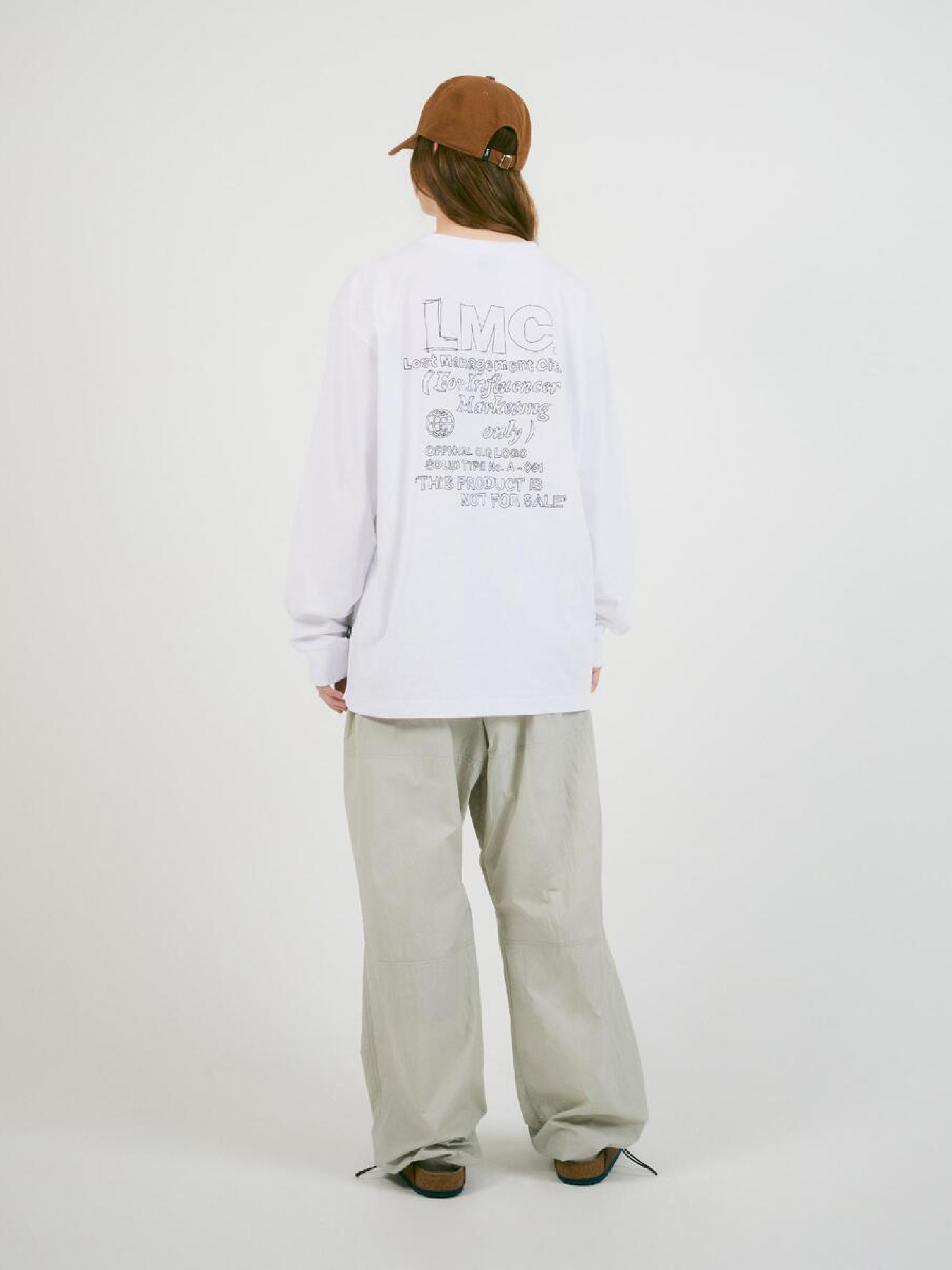 Лонгслив LMC FN Doodle Longsleeve Tee White