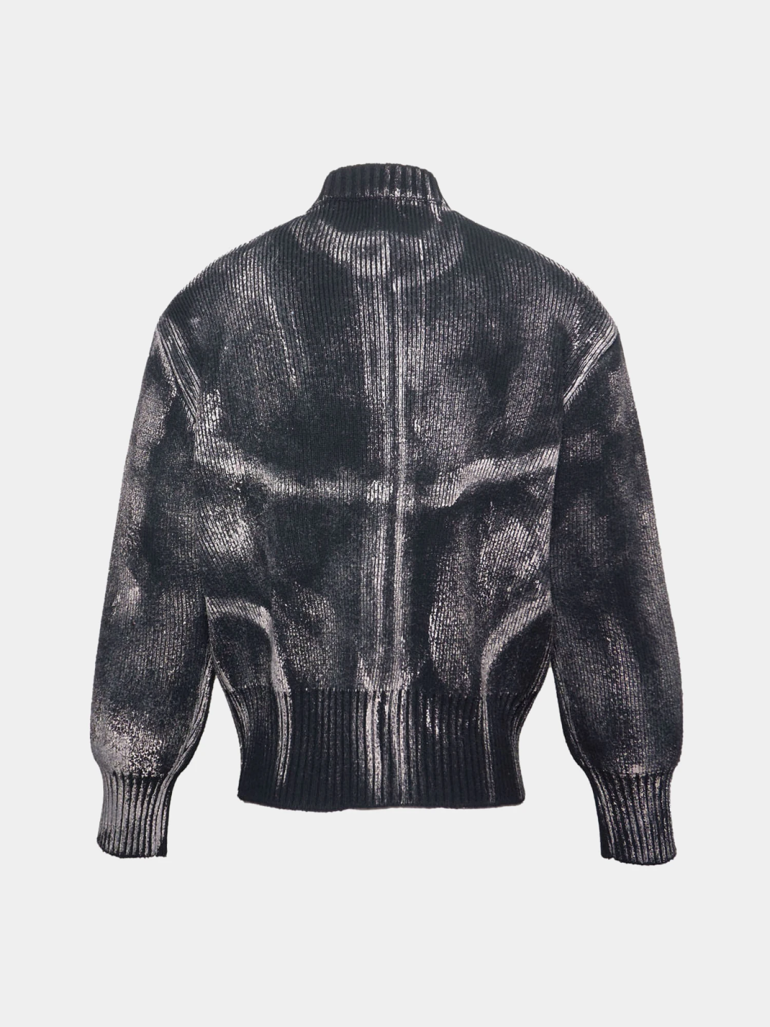 Кардиган JUNTAE KIM Painted Corset Knit Black