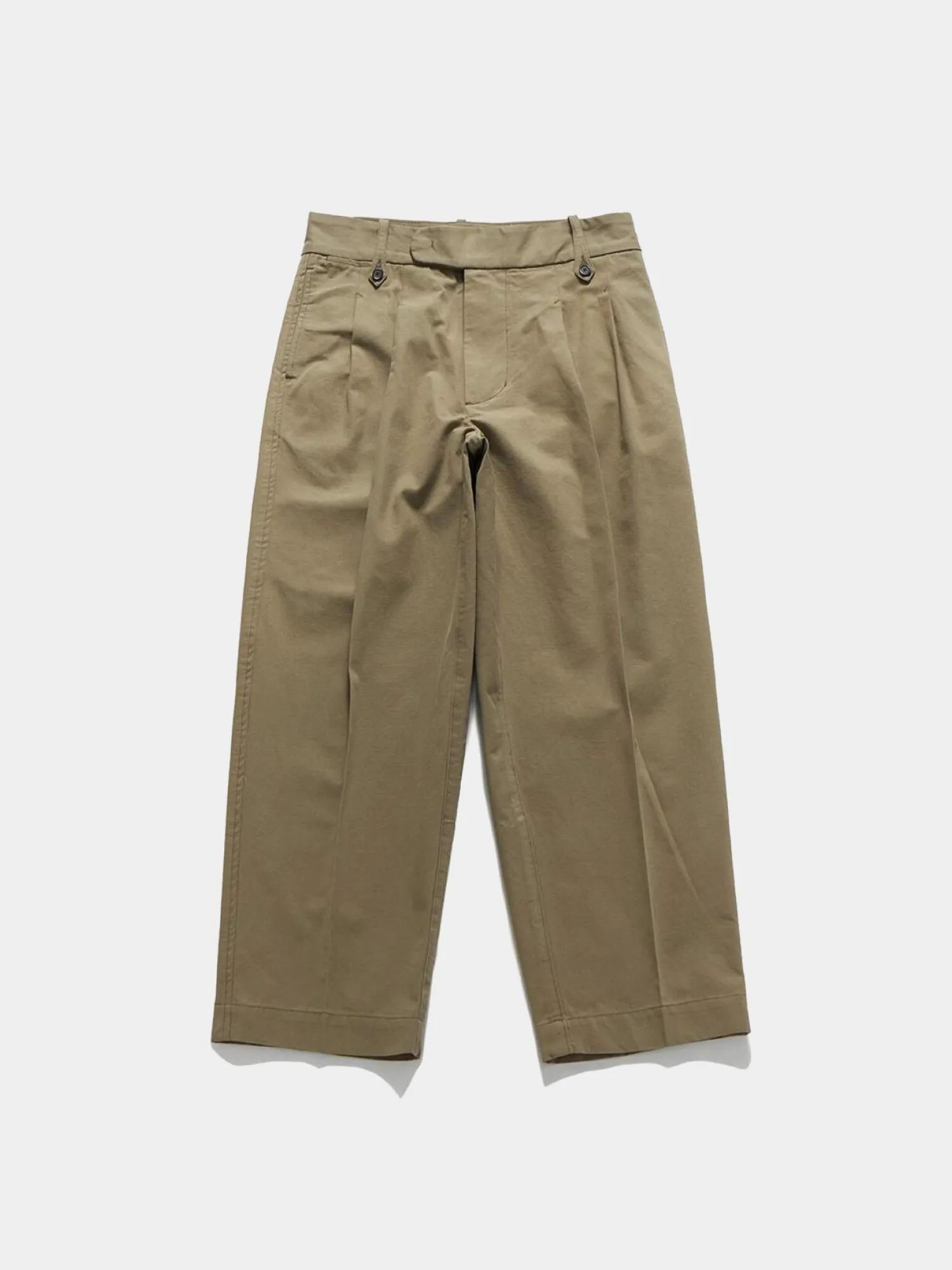 Брюки EASTLOGUE Gent Pleat Pants Sand