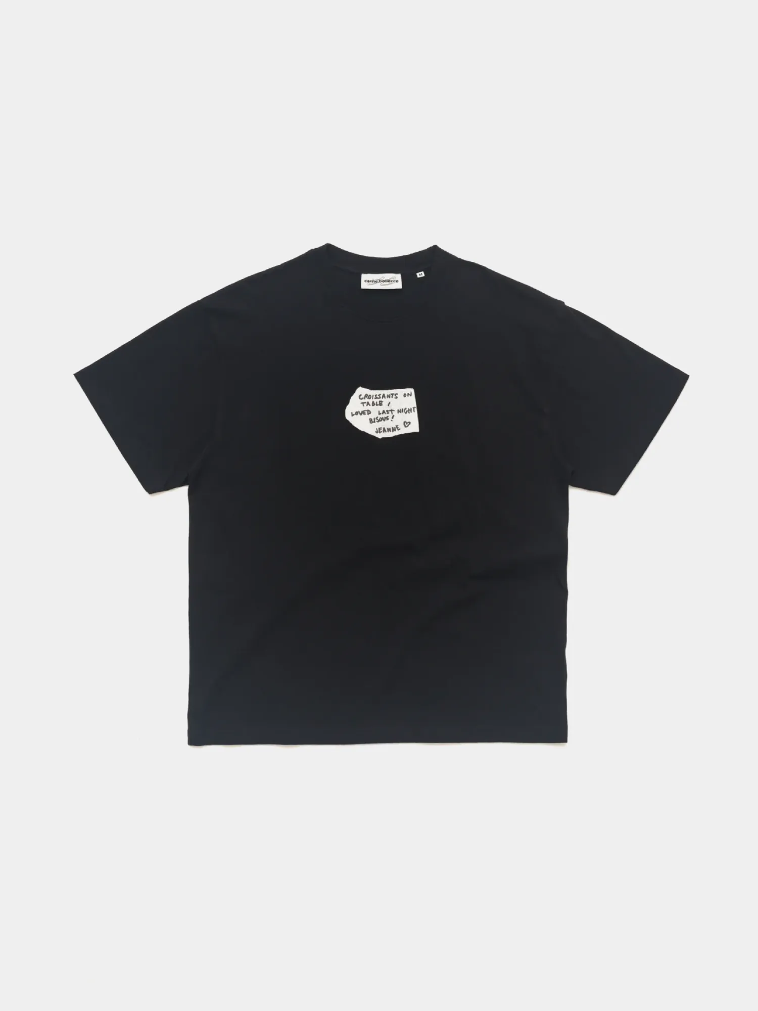 Футболка Carne Bollente Croissant Crush Black