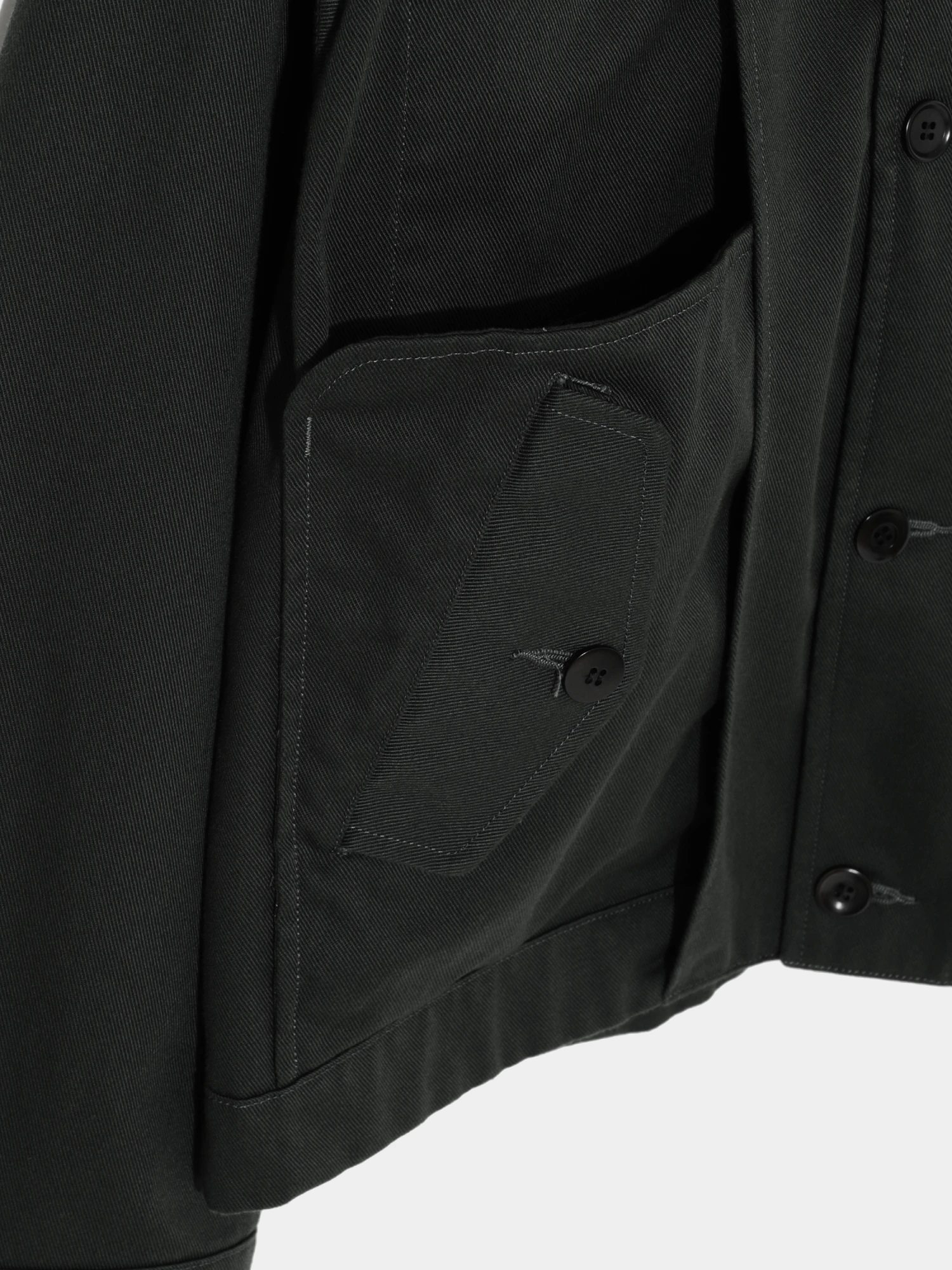Овершот UNDERCOVER Inside-Out Design Blouson Black
