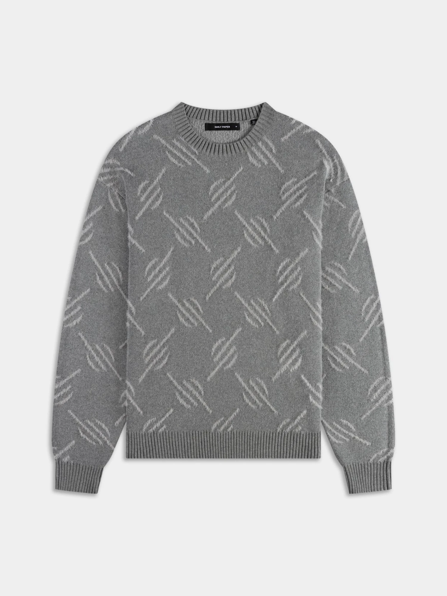 Свитер Daily Paper Tevin Monogram Knit Grey