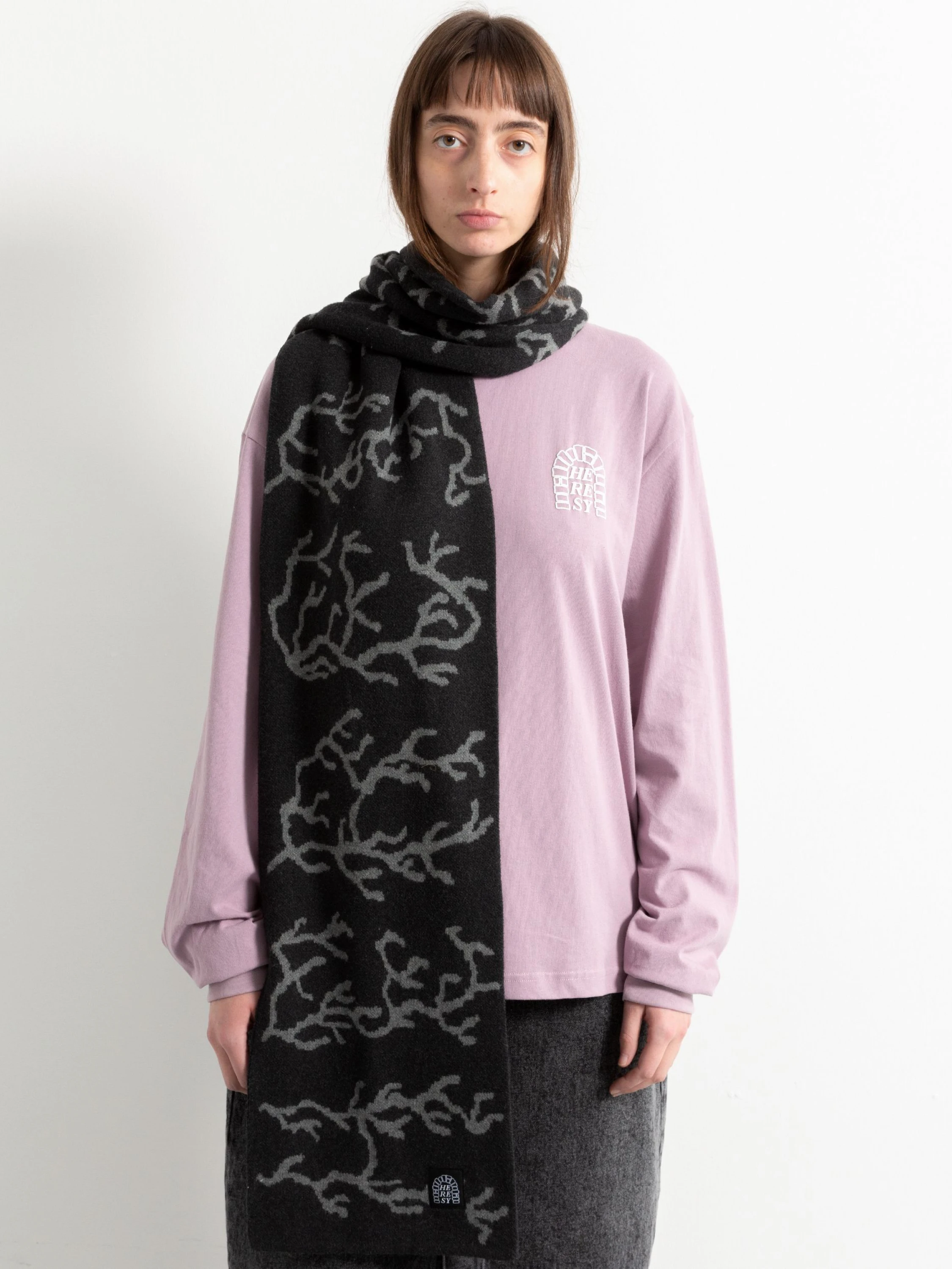 Шарф Heresy Root Scarf Charcoal